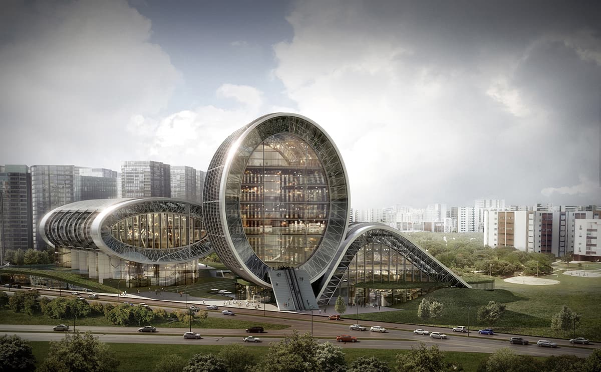 Luminous Moon-Gate: Taichung City Cultural Center - image 6