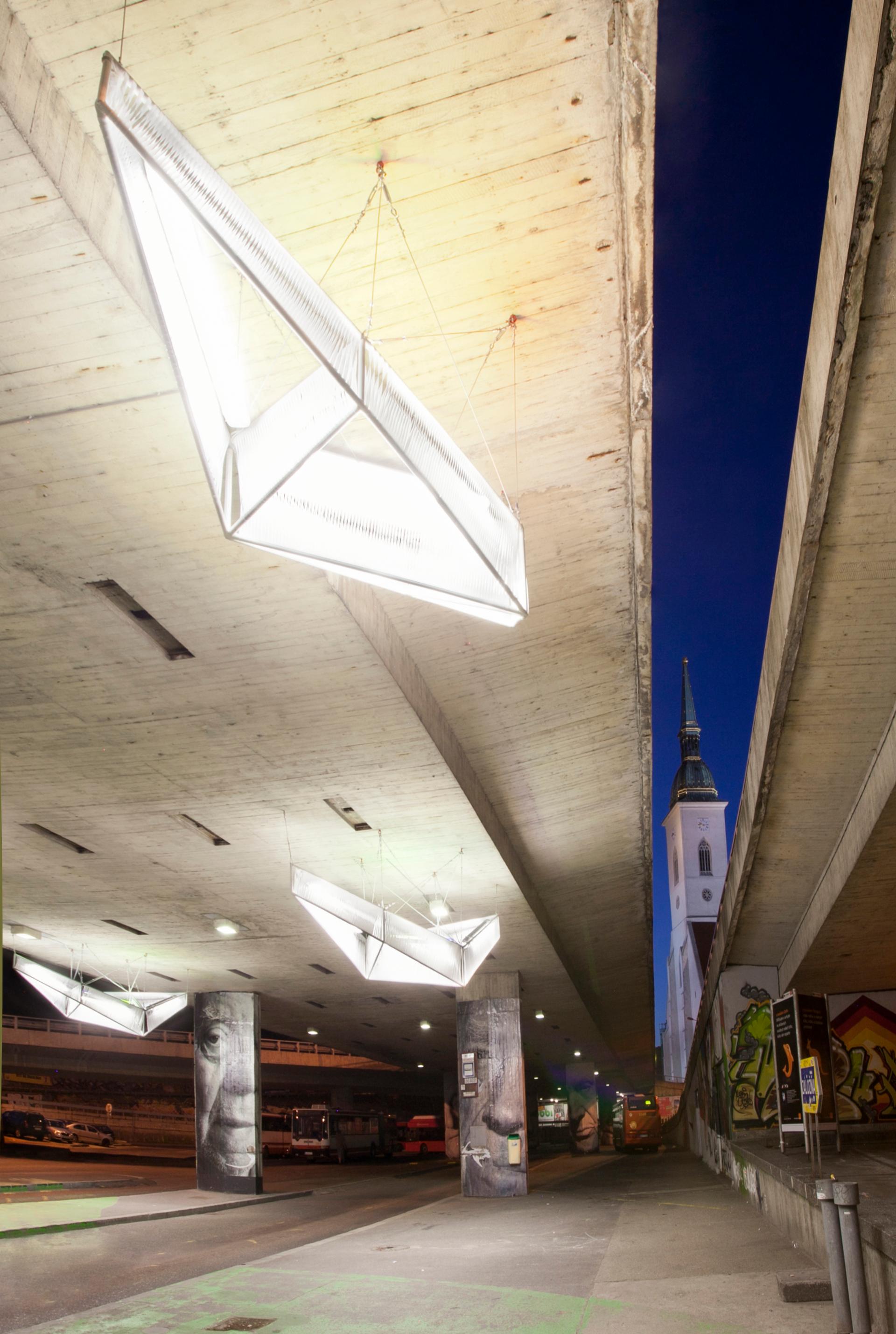 Bus terminal under the bridge - image 7