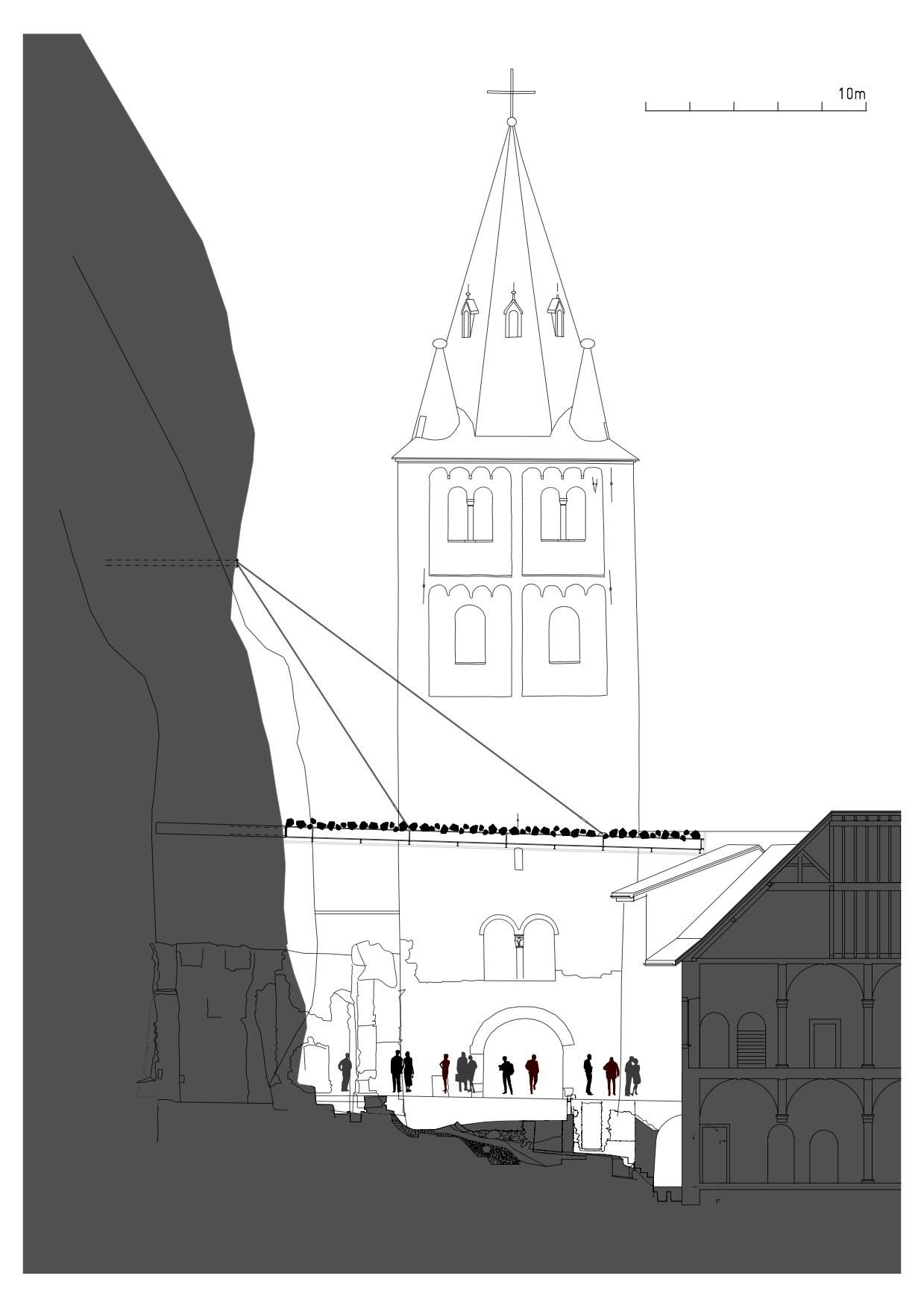 Coverage of Archaeological Ruins of the Abbey of St-Maurice - image 6