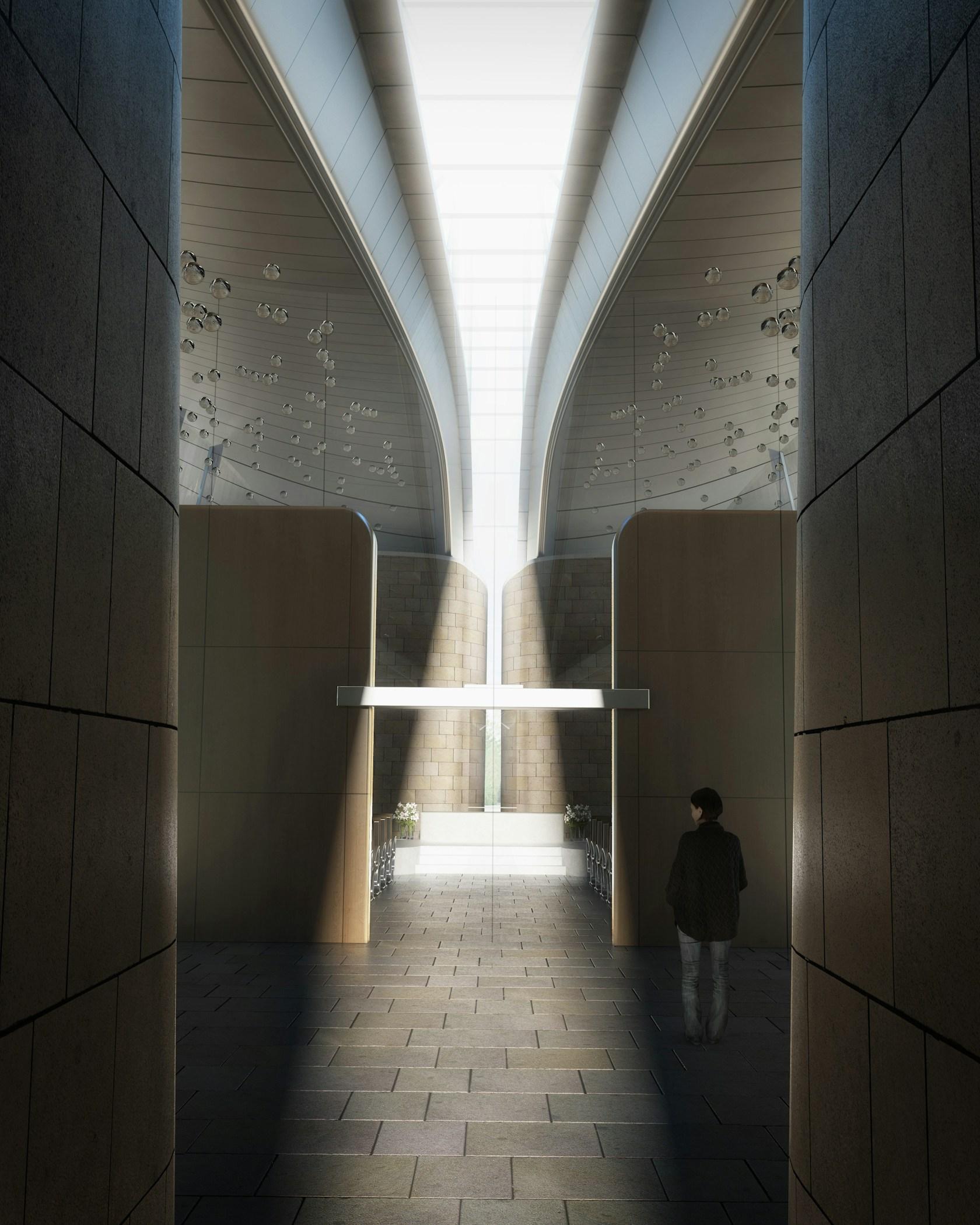 Sanguine Lily, 1916 Centenary Chapel at Glasnevin Cemetery
