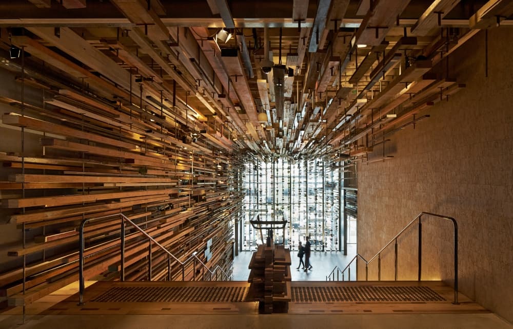 Hotel Hotel Lobby & Nishi Grand Stair Interior