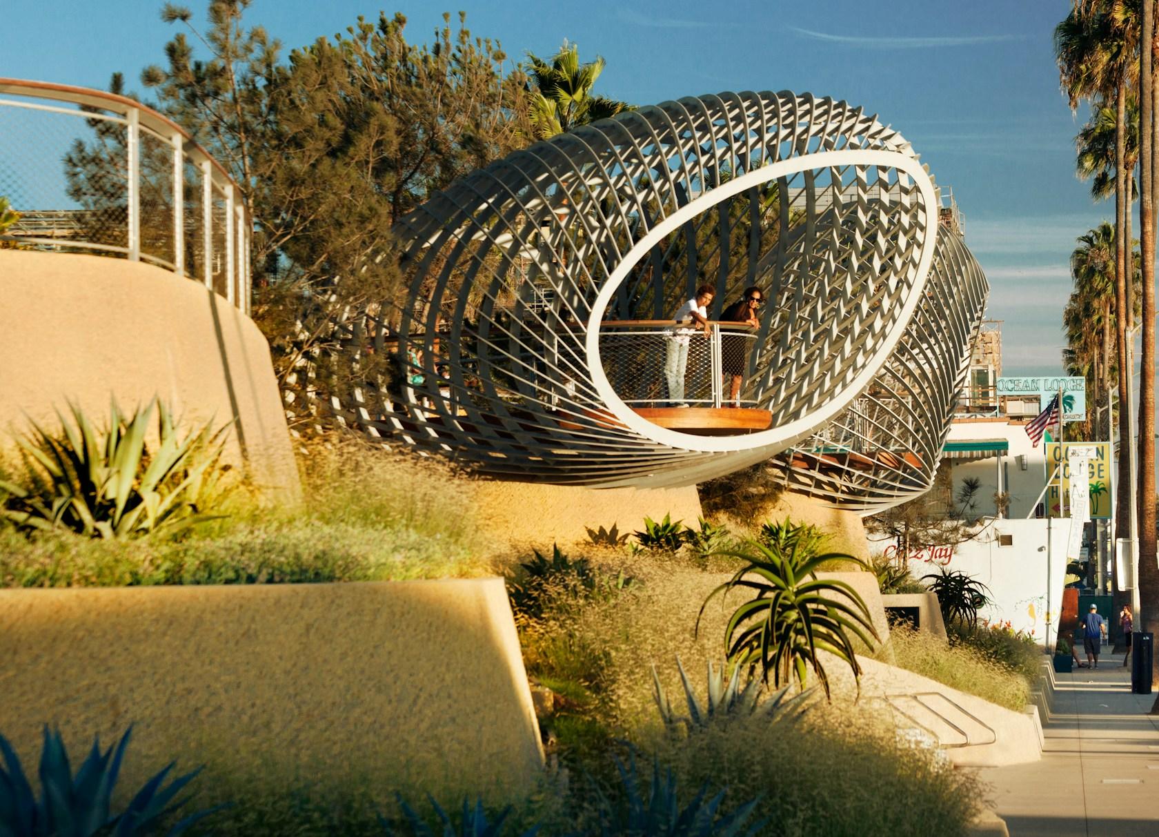 Tongva Park and Ken Genser Square