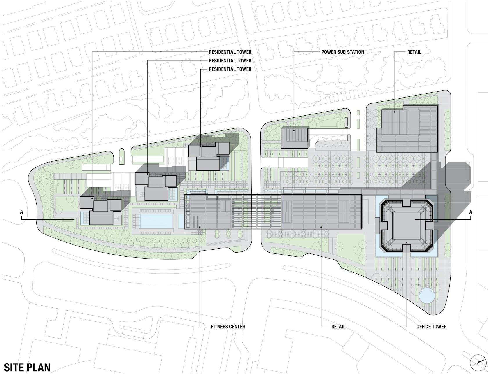 China Merchants Tower & Woods Park Master Plan