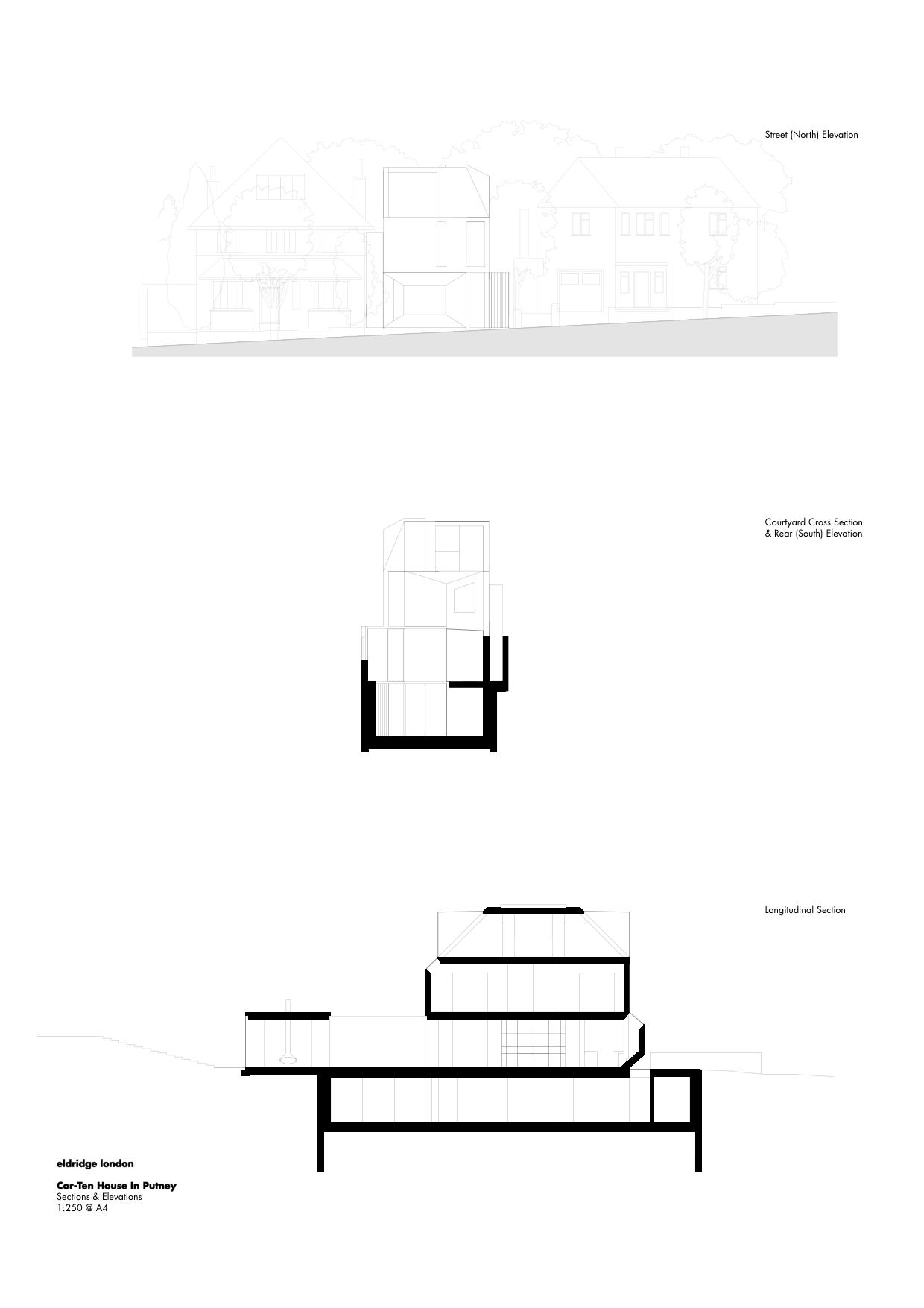 Cor-Ten House in Putney - image 7