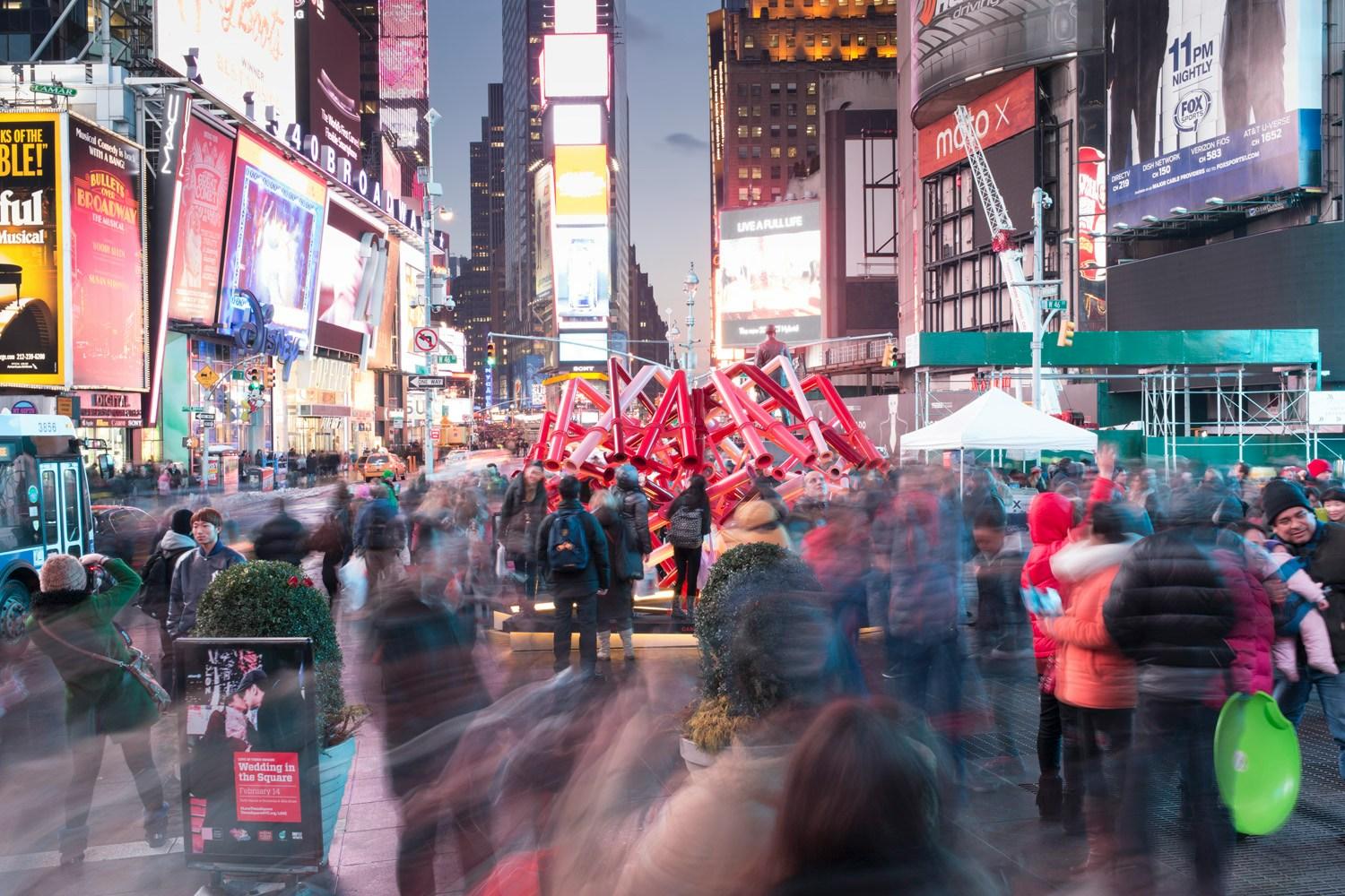 Times Square Valentine Heart