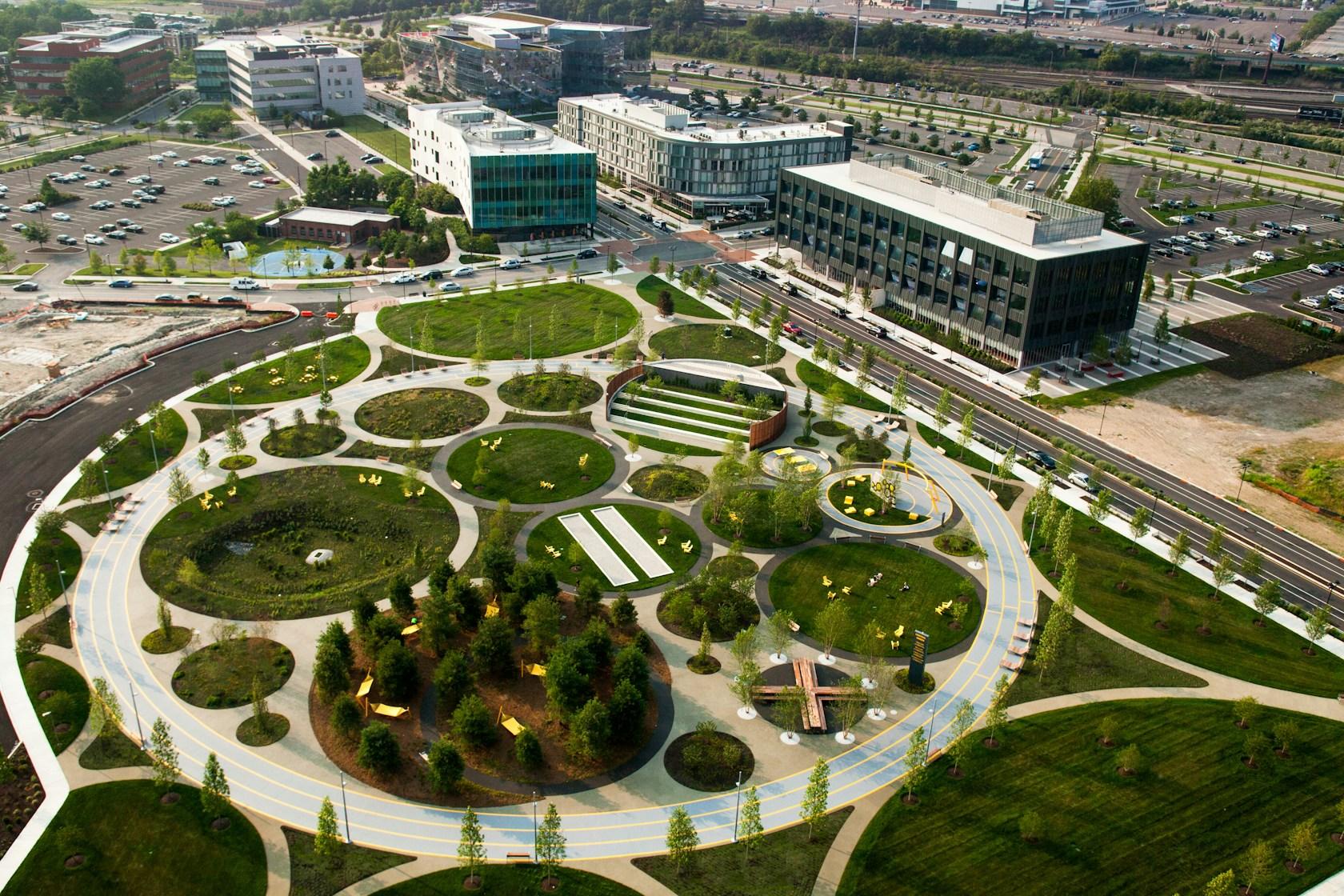 Navy Yard Central Green