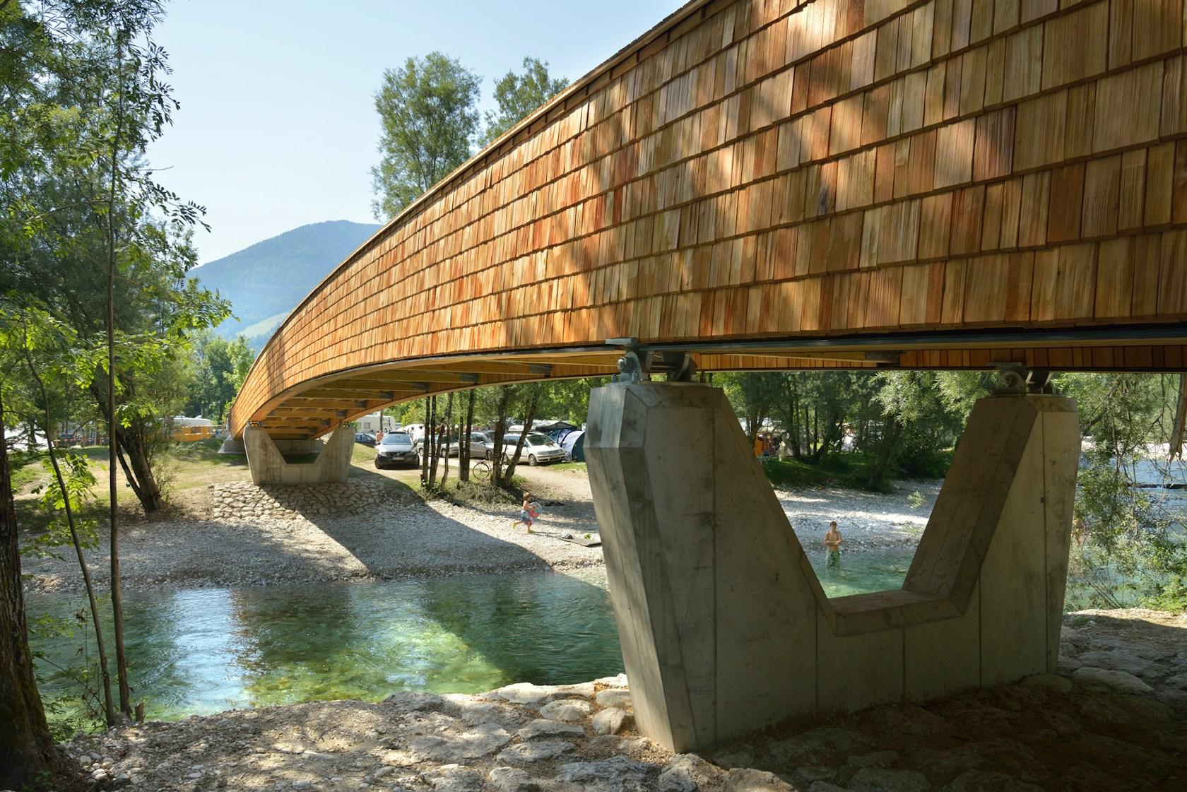 Bicycle Bridge Across the Sava River - image 3