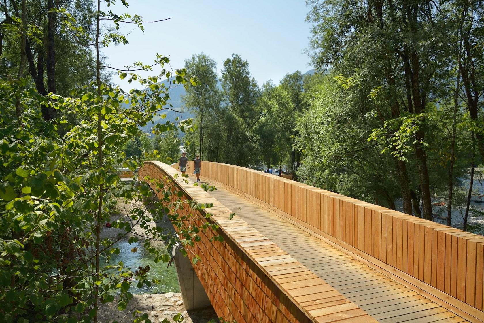 Bicycle Bridge Across the Sava River - image 5