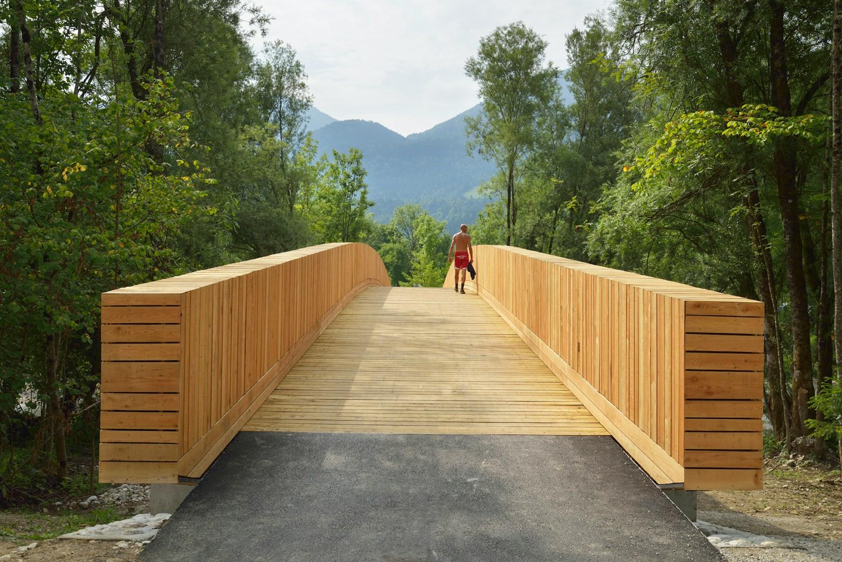 Bicycle Bridge Across the Sava River - image 2