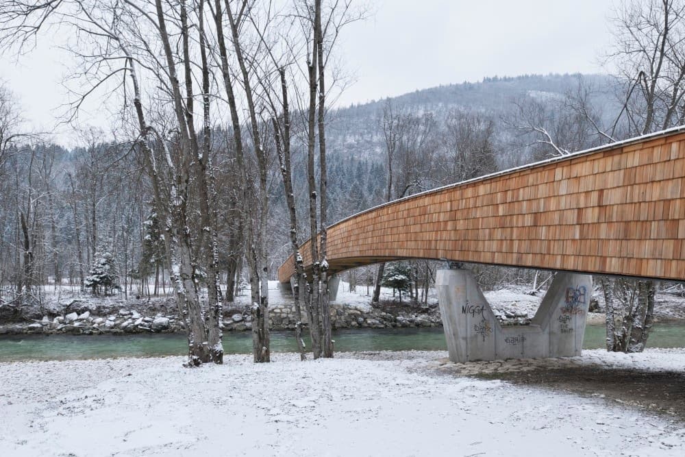 Bicycle Bridge Across the Sava River - image 12