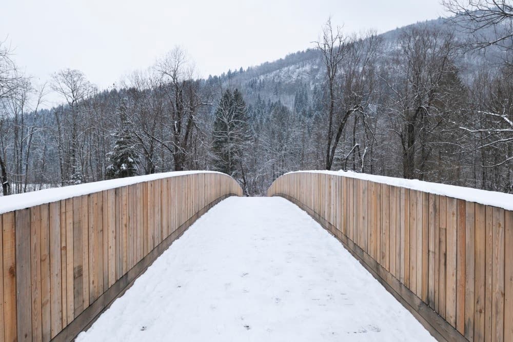 Bicycle Bridge Across the Sava River - image 13