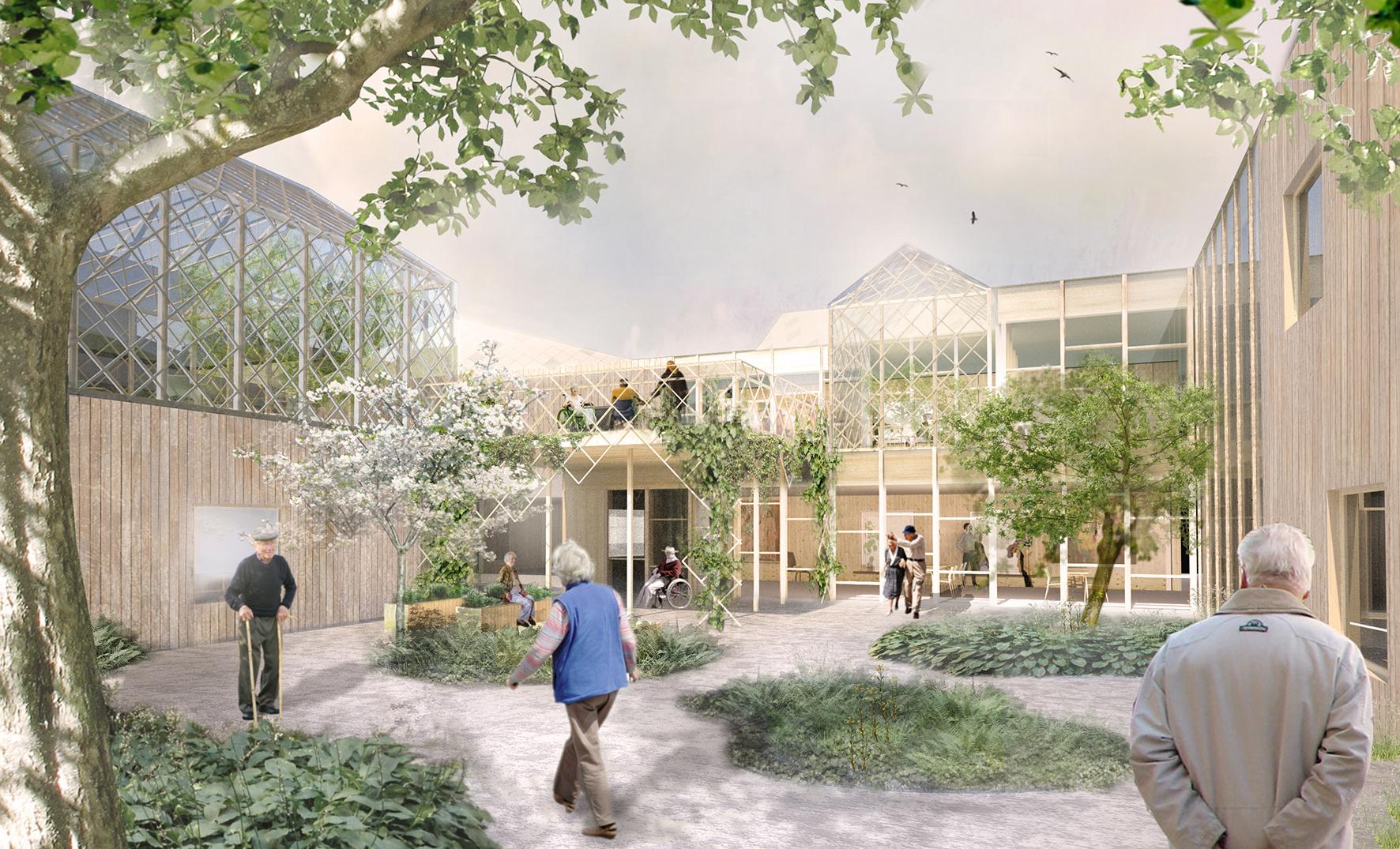 Gardens - Elderly centre in Örebro - image 2