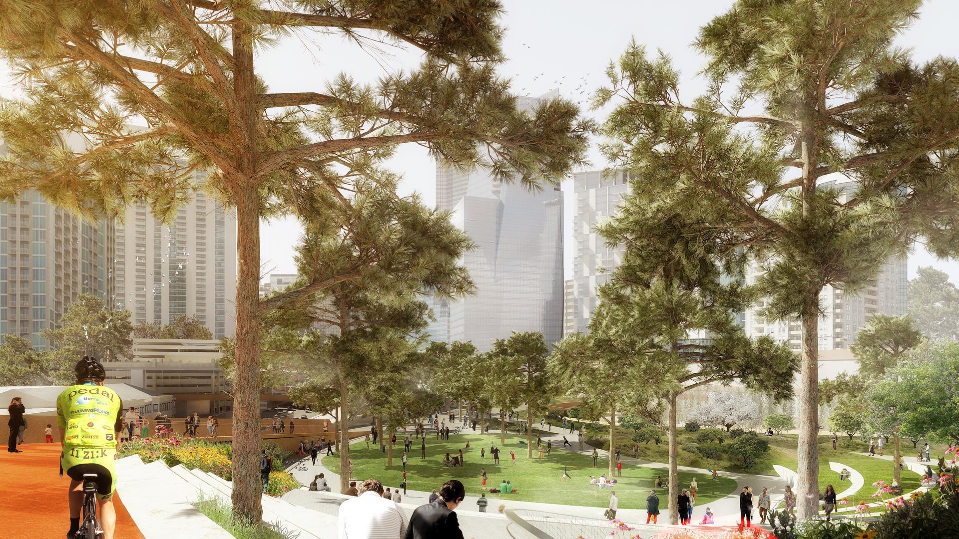 Buckhead Park Over GA400 - image 2