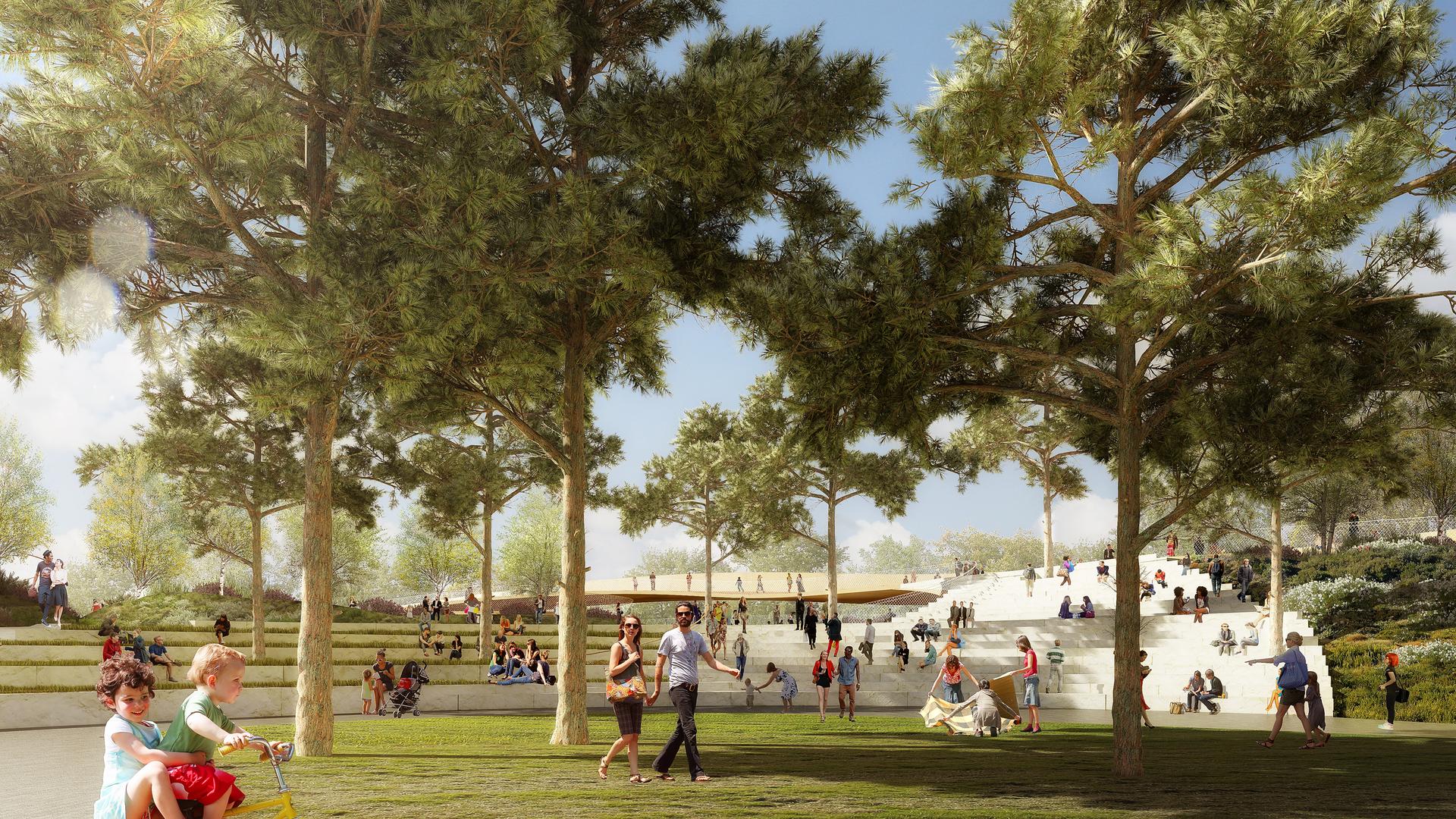 Buckhead Park Over GA400 - image 8