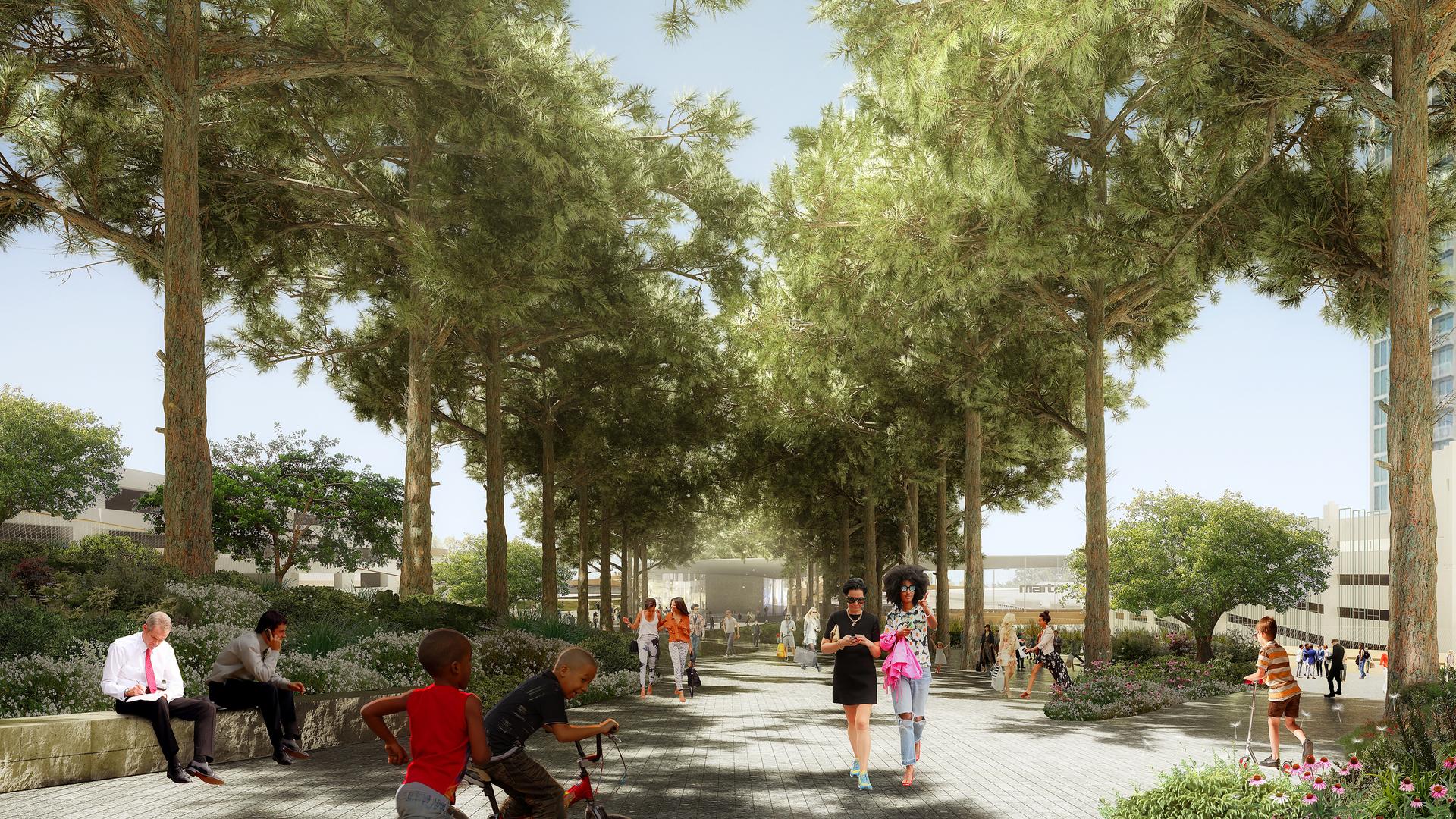 Buckhead Park Over GA400 - image 6