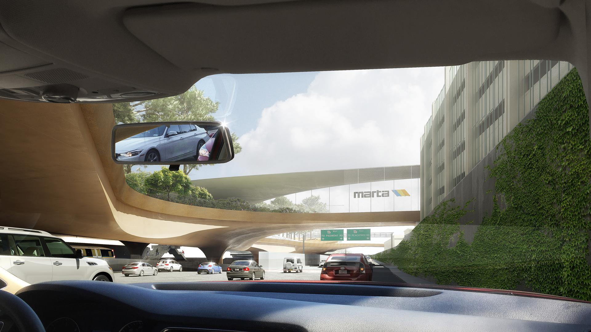Buckhead Park Over GA400 - image 13