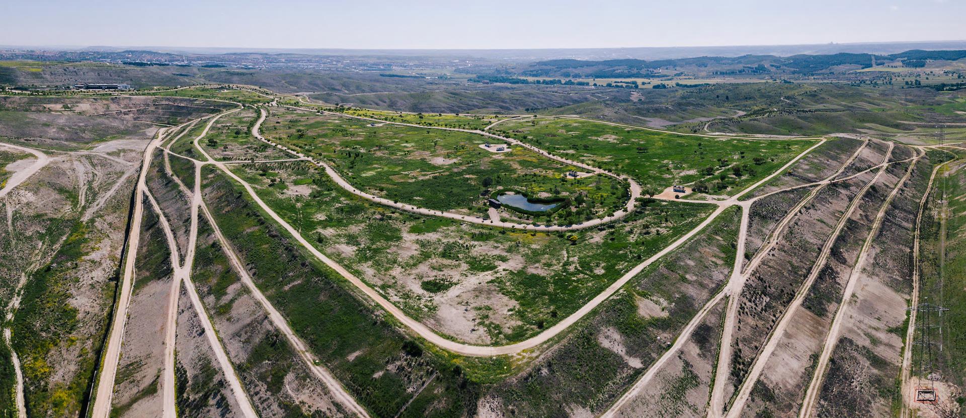 Valdemingomez Forest Park. Landscape Restoration of Valdemingomez Waste Landfill