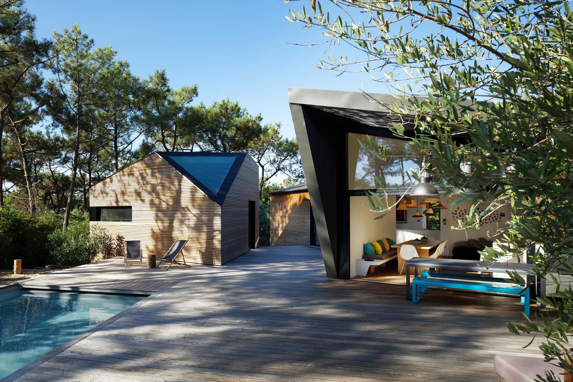 Holiday house with swimming pool in Cap Ferret (France)