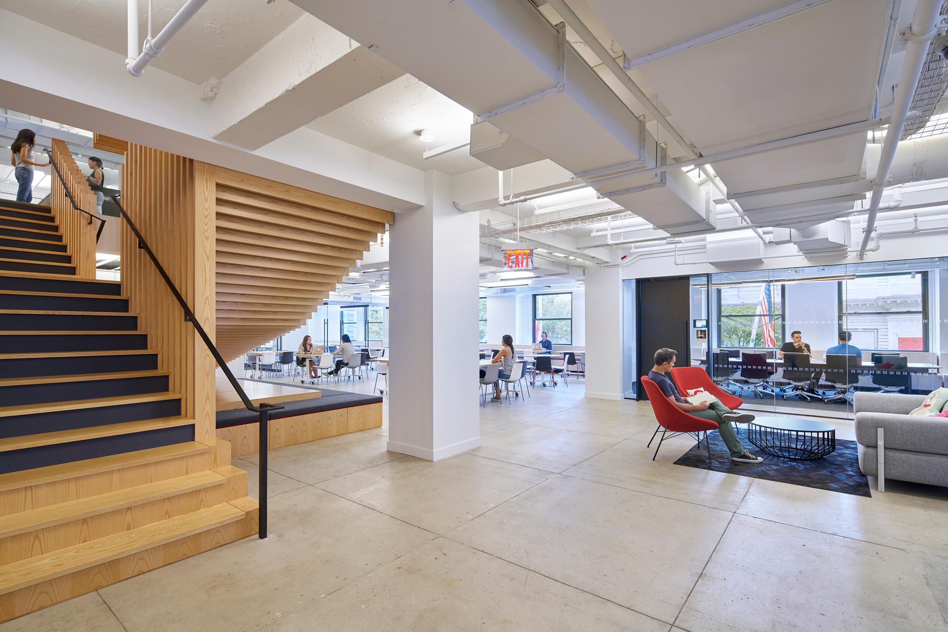 Pinterest NY - Scissor Stair - image 11