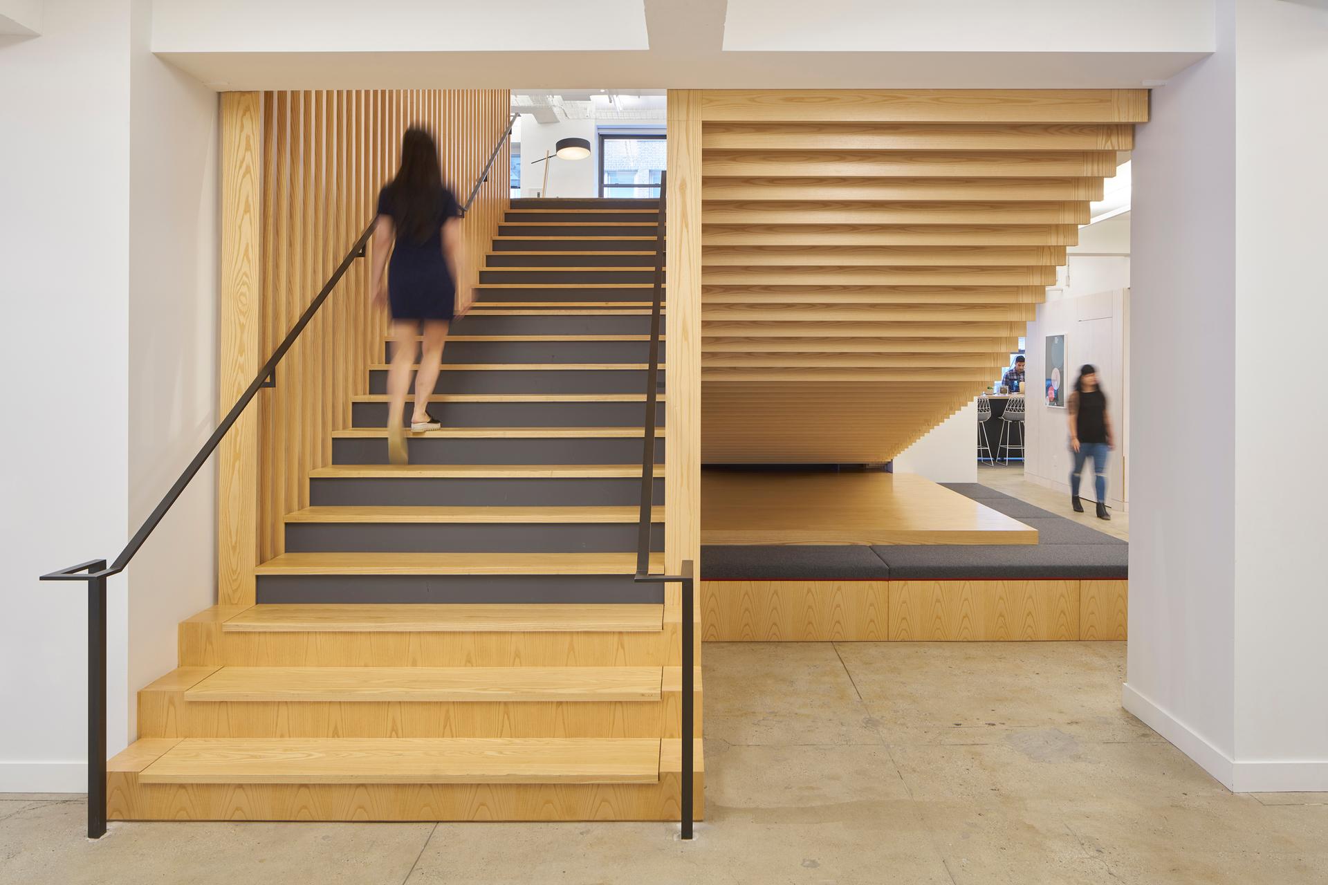 Pinterest NY - Scissor Stair - image 12