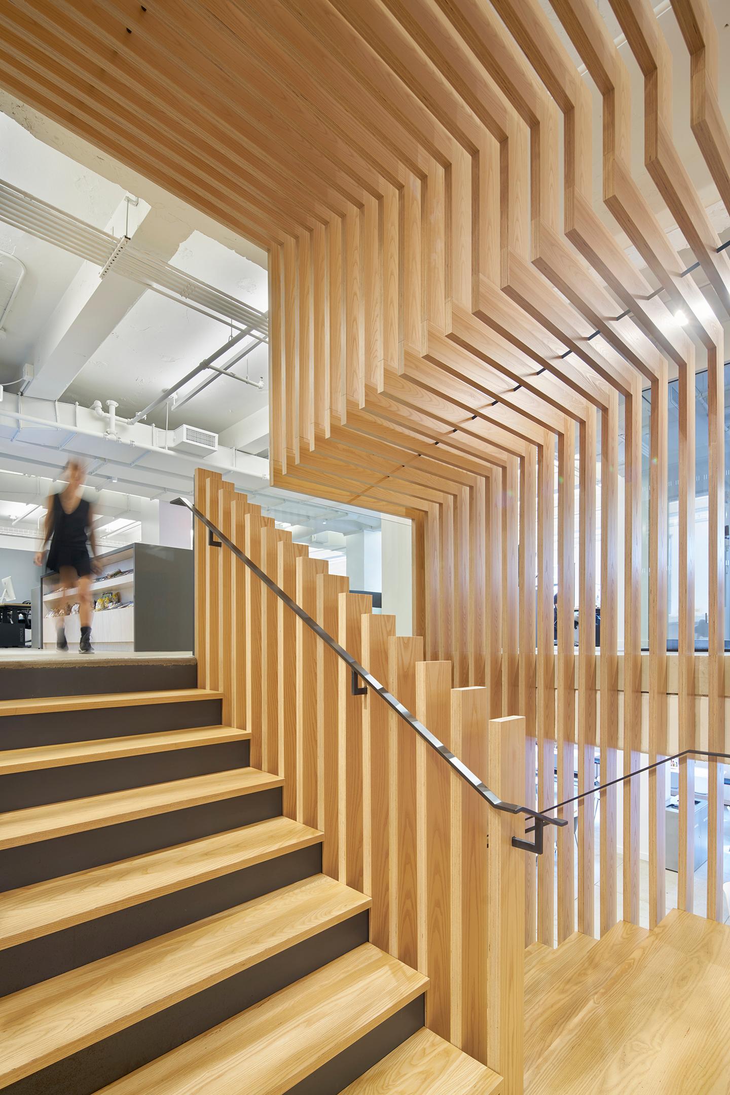 Pinterest NY - Scissor Stair - image 14