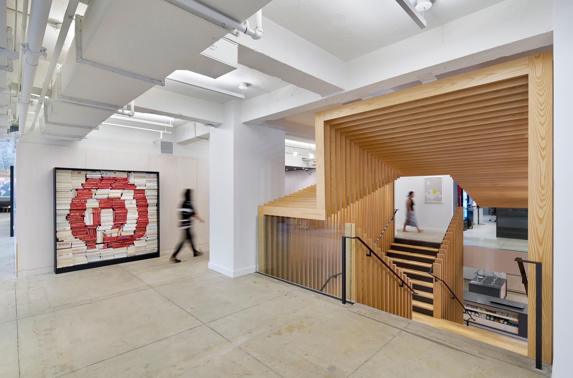 Pinterest NY - Scissor Stair - image 2