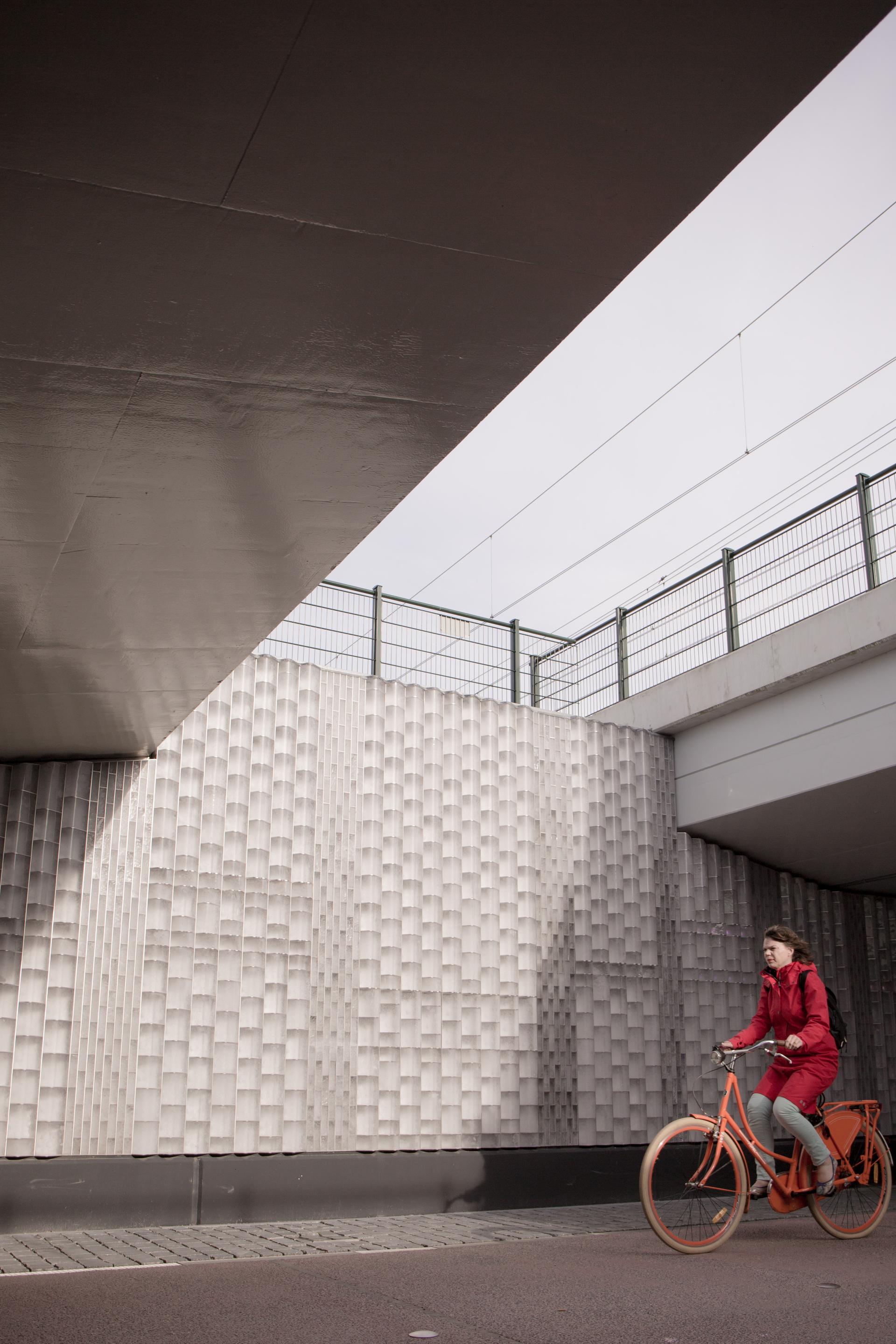 Augmented Brickwork Public Railway Passage Tilburg - image 10