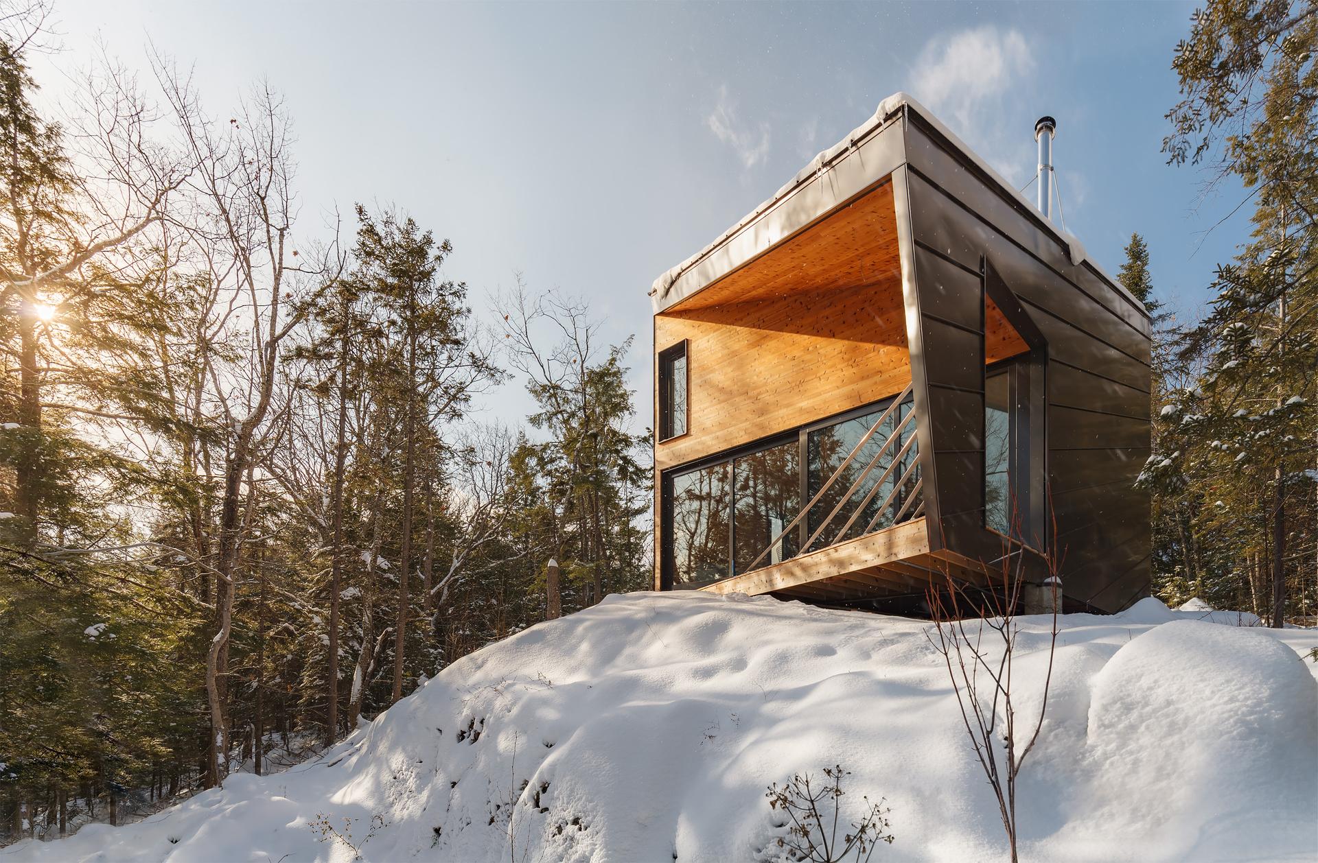 Cabin on a Rock