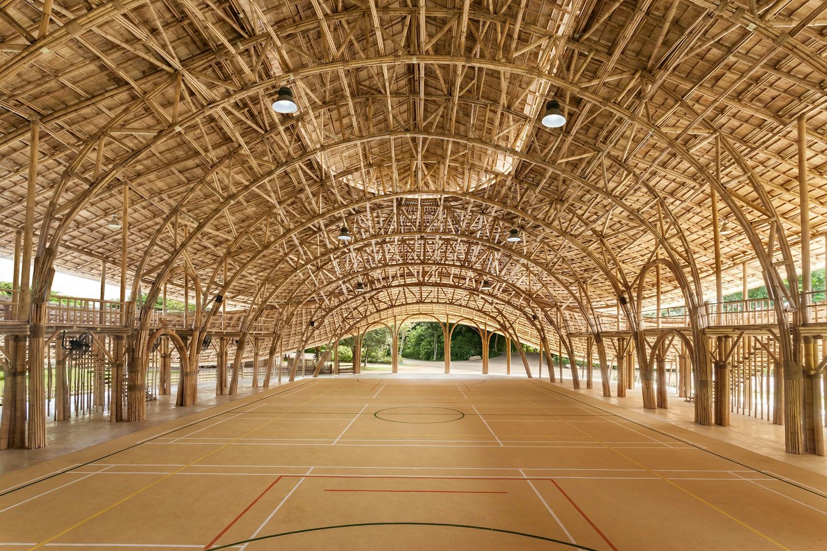 Bamboo Sports Hall at Panyaden International School