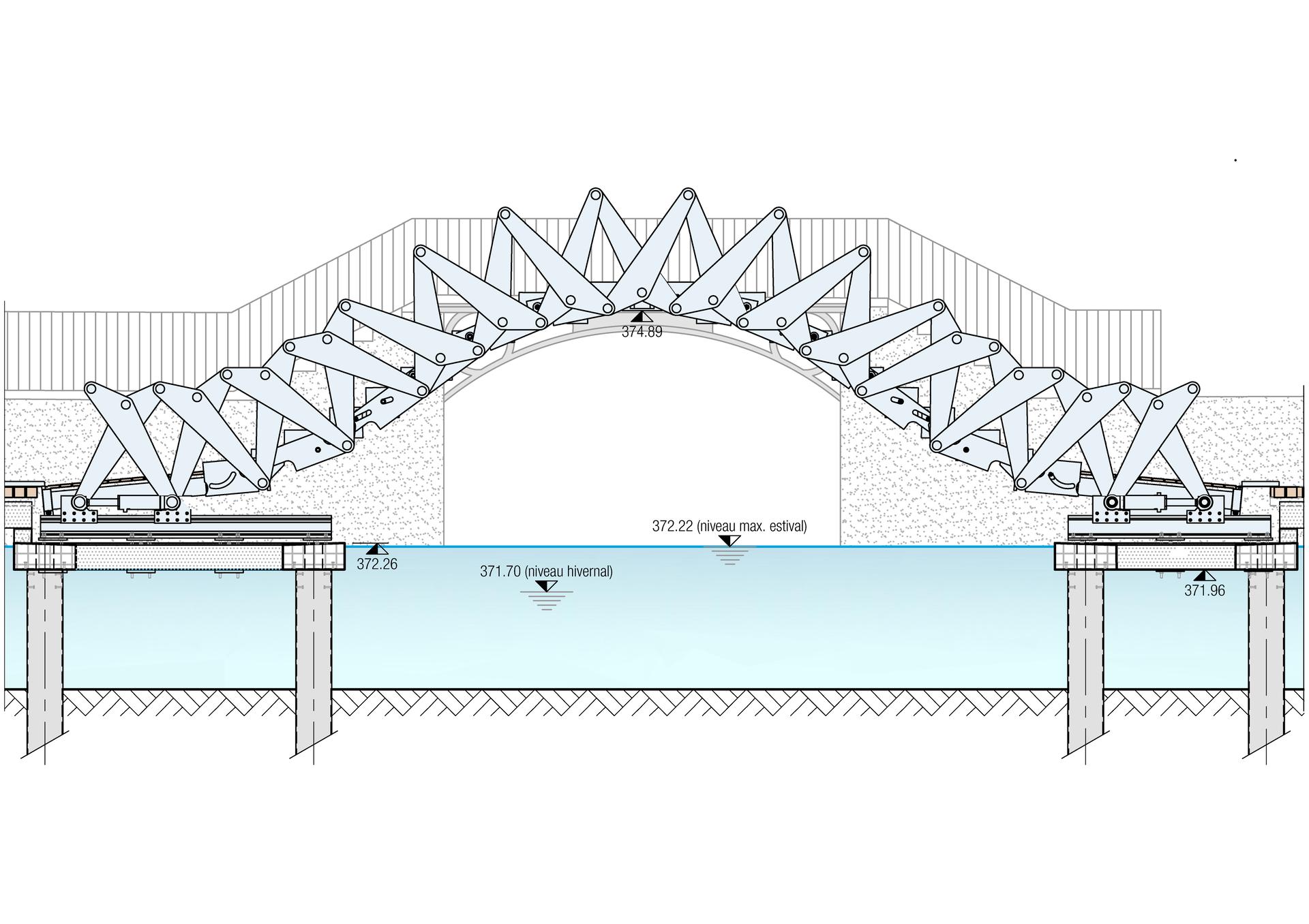 Mobile walkway of Geneva's Jet d'Eau - image 5
