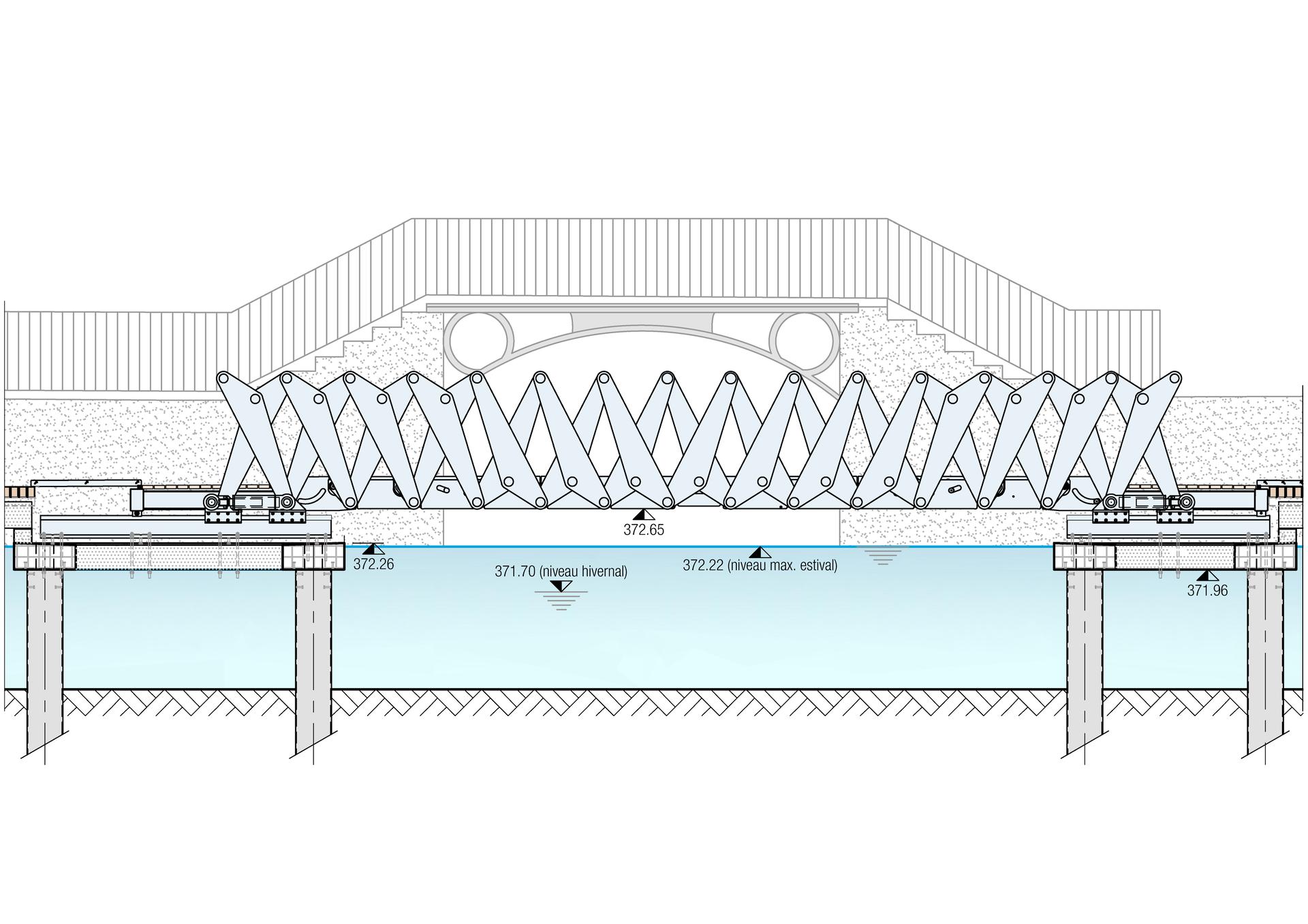 Mobile walkway of Geneva's Jet d'Eau - image 6