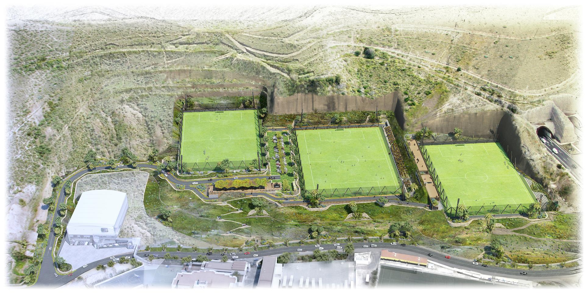 UD LAS PALMAS TRAINING COMPLEX_MASTERPLAN