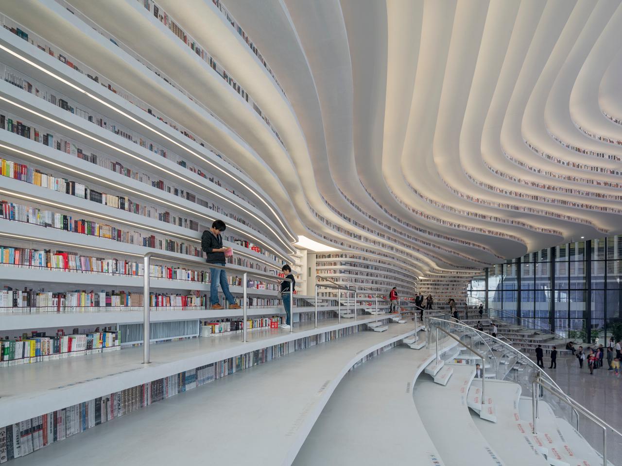 Tianjin Binhai Library - image 7