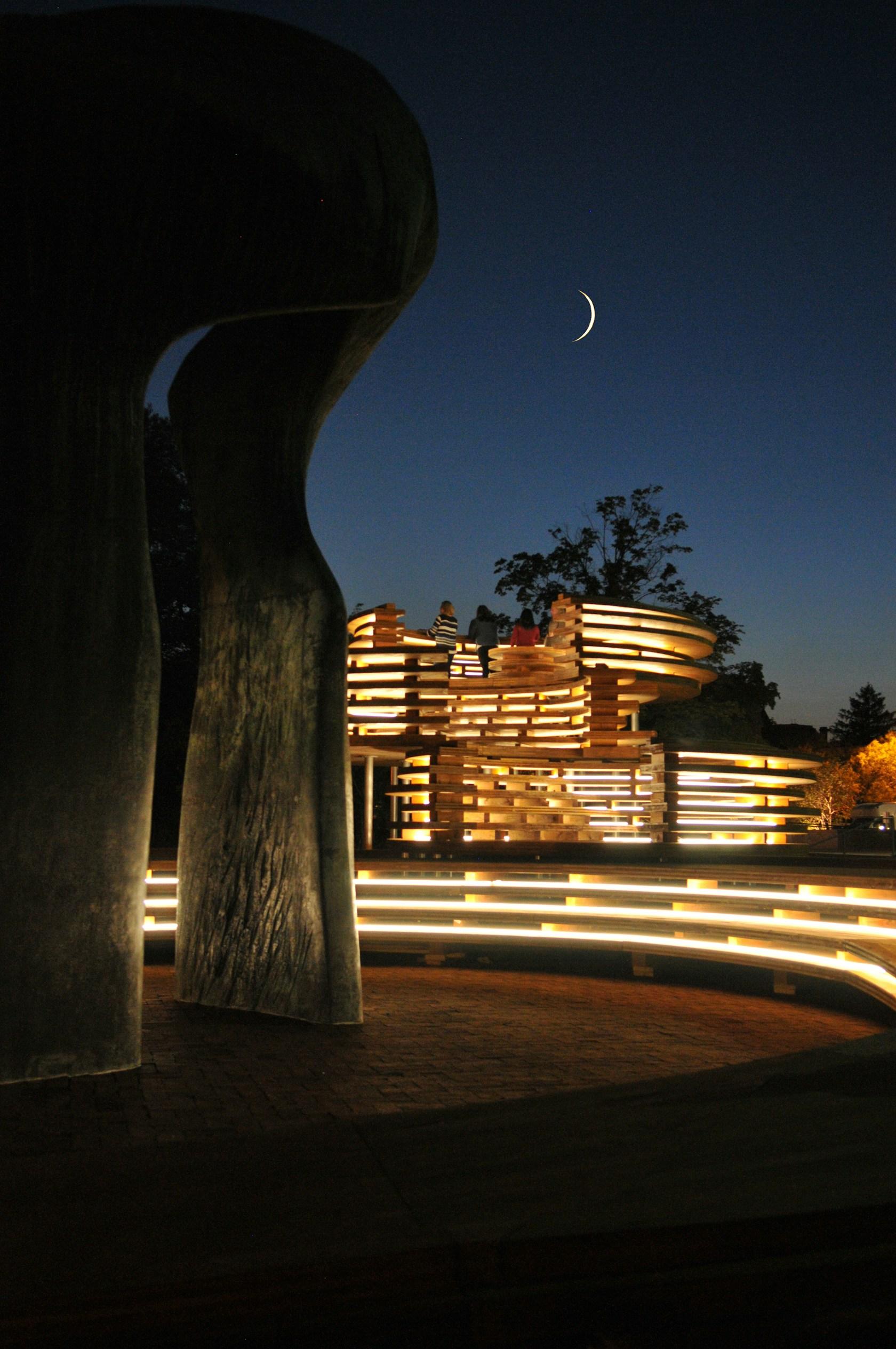 Conversation Plinth: Indiana Hardwood CLT project - image 7