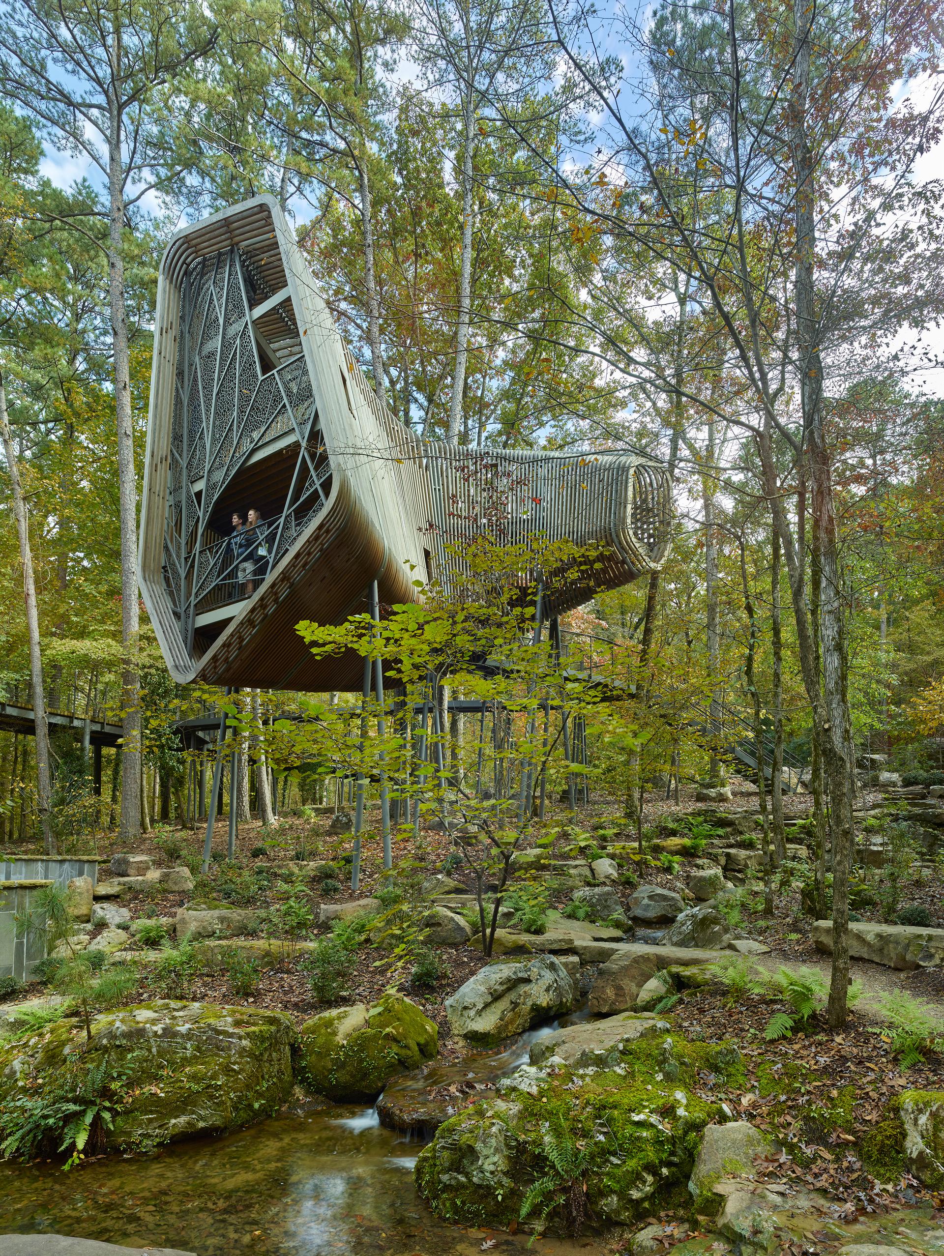 The Bob + Sunny Evans Tree House at Garvan Woodland Gardens
