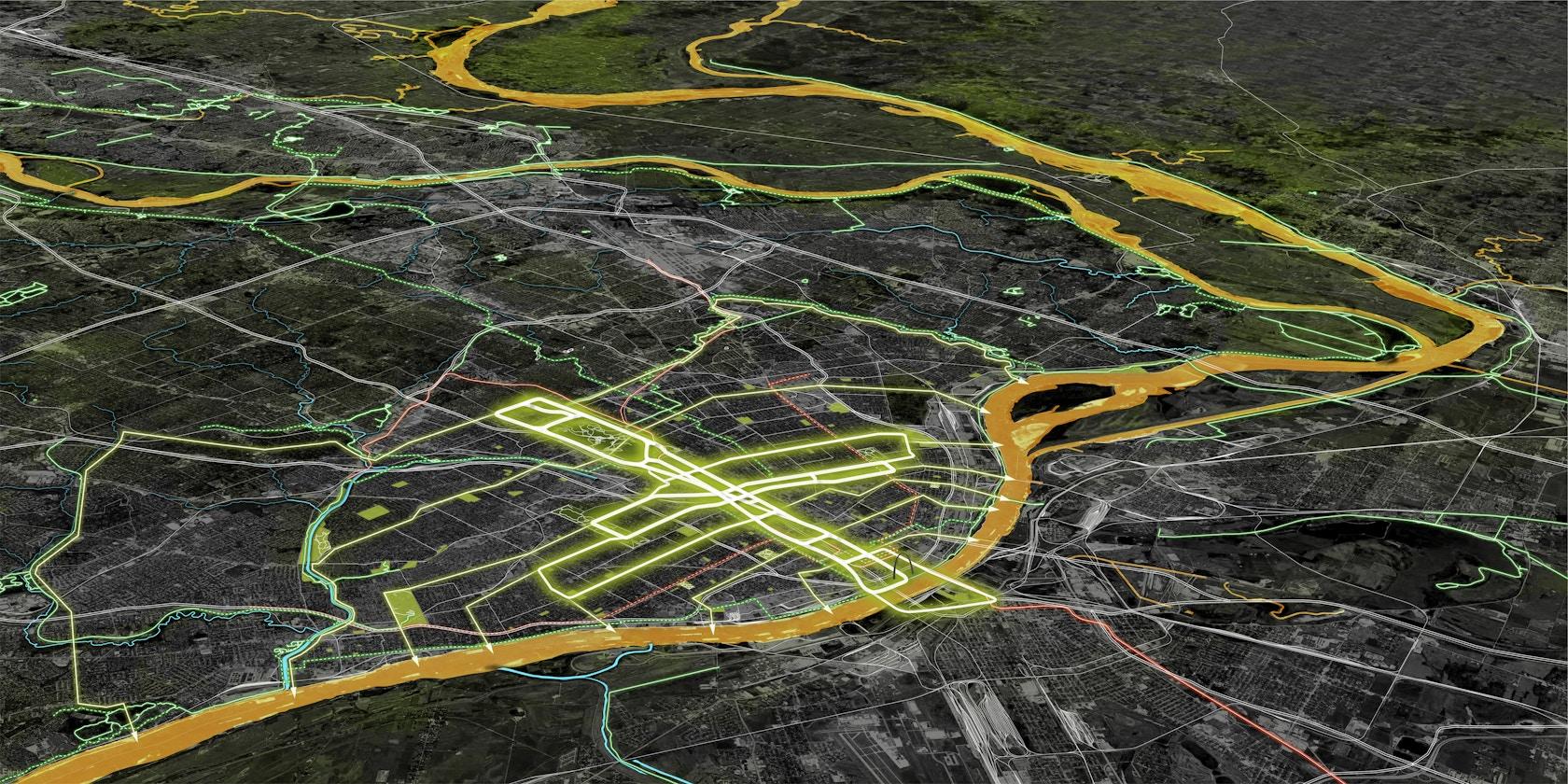 +StL: Growing an Urban Mosaic