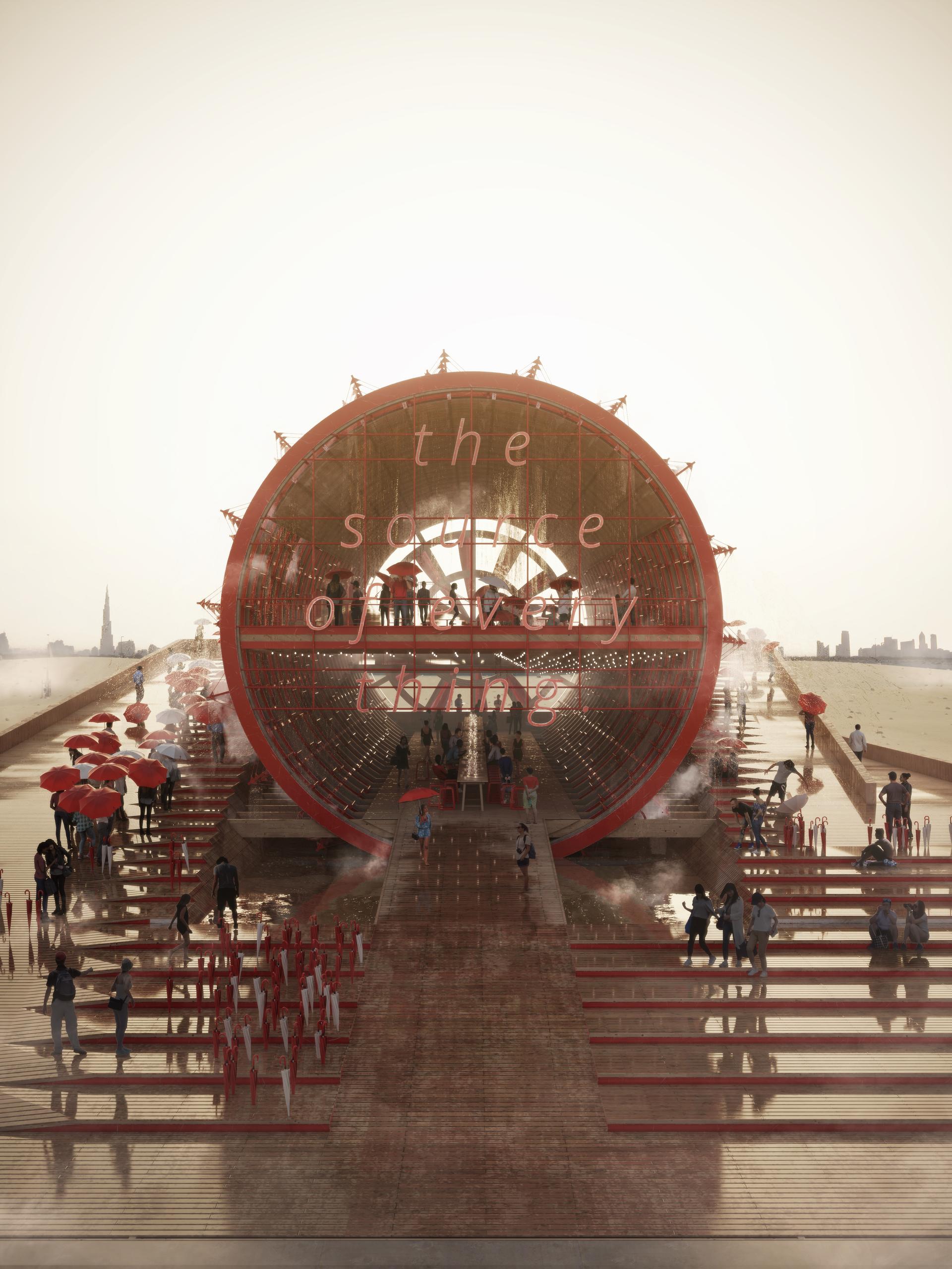 'The Source of Every Thing' - Austria pavilion proposal for expo 2020