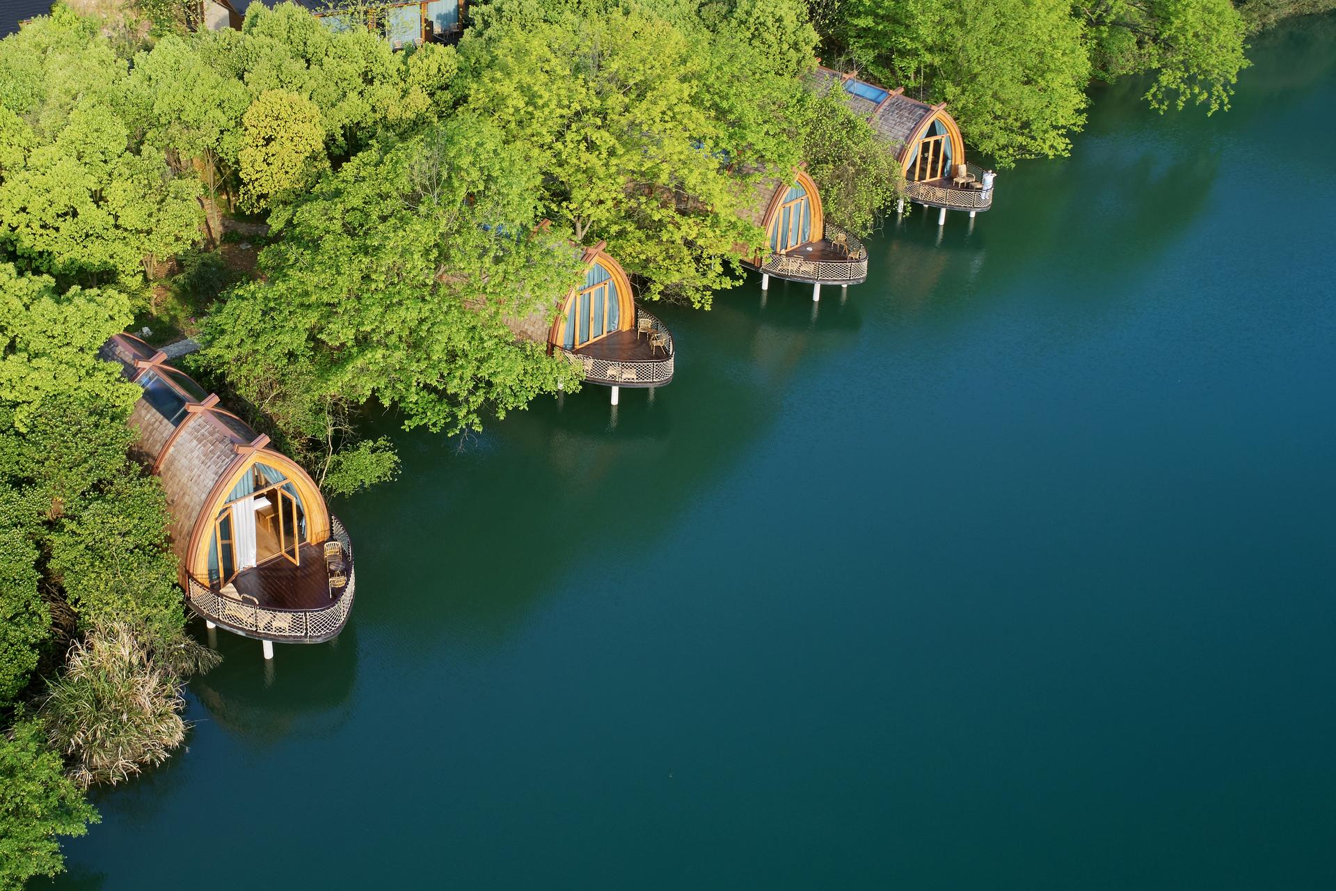Boat Rooms on the Fuchun River