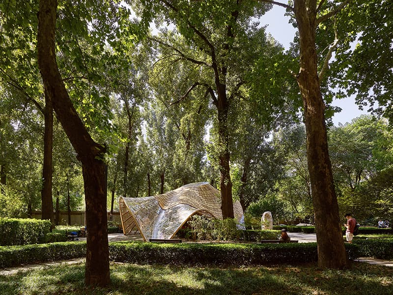 Swirling Cloud: Pavilion for BJFU Garden Festival - image 13