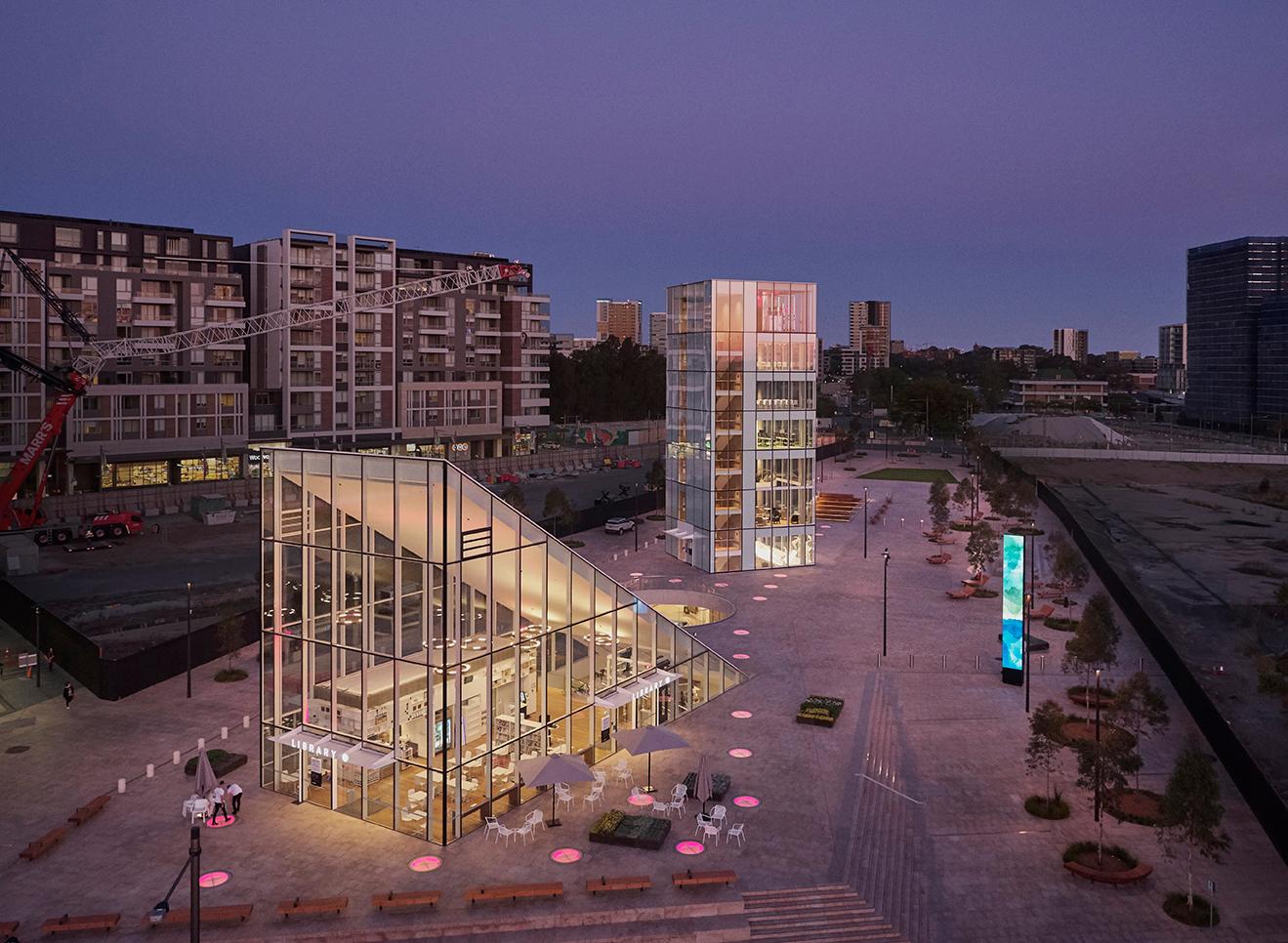Green Square Library and Plaza