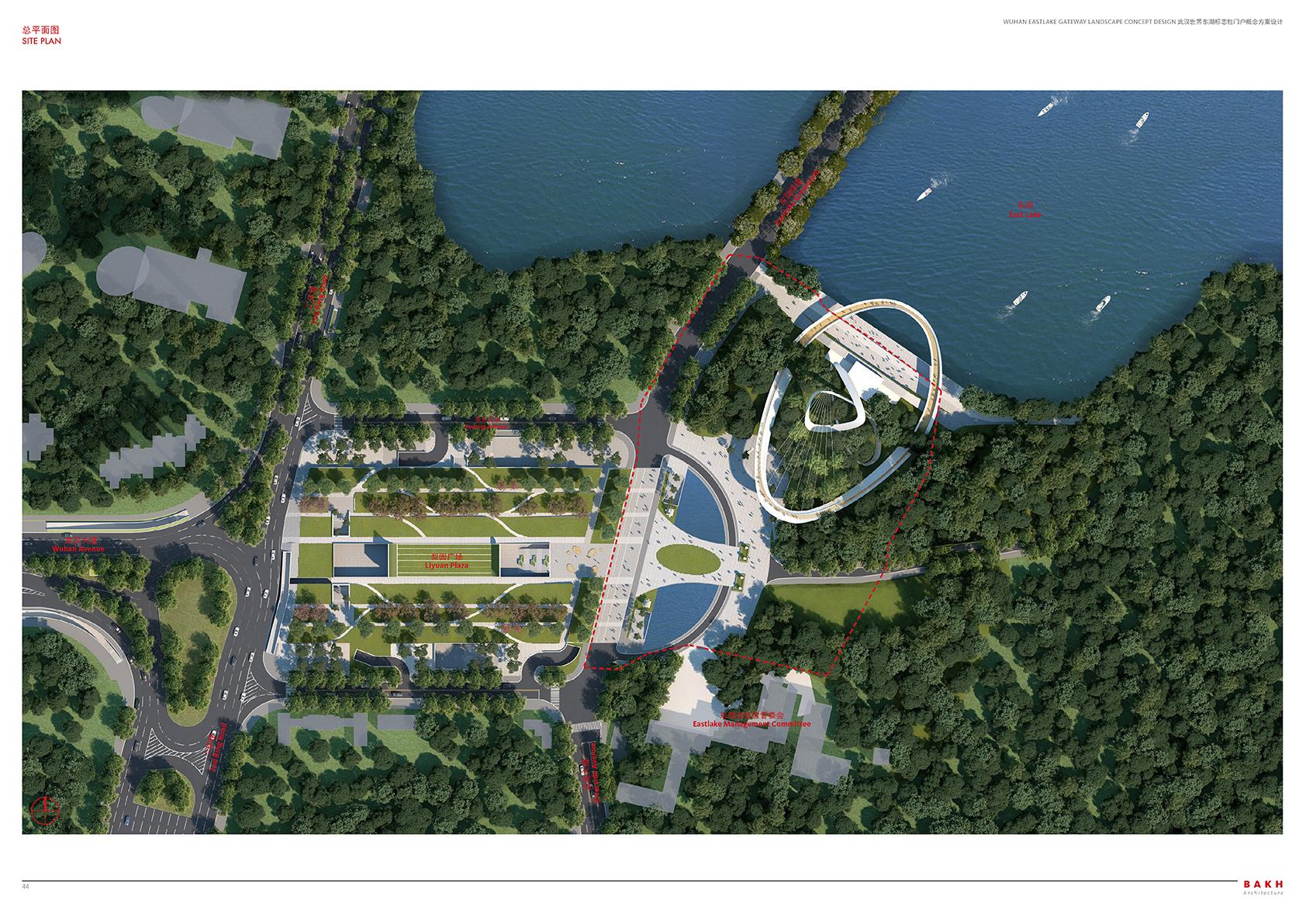 Wuhan East Lake Gateway Landscape Design Project - image 2