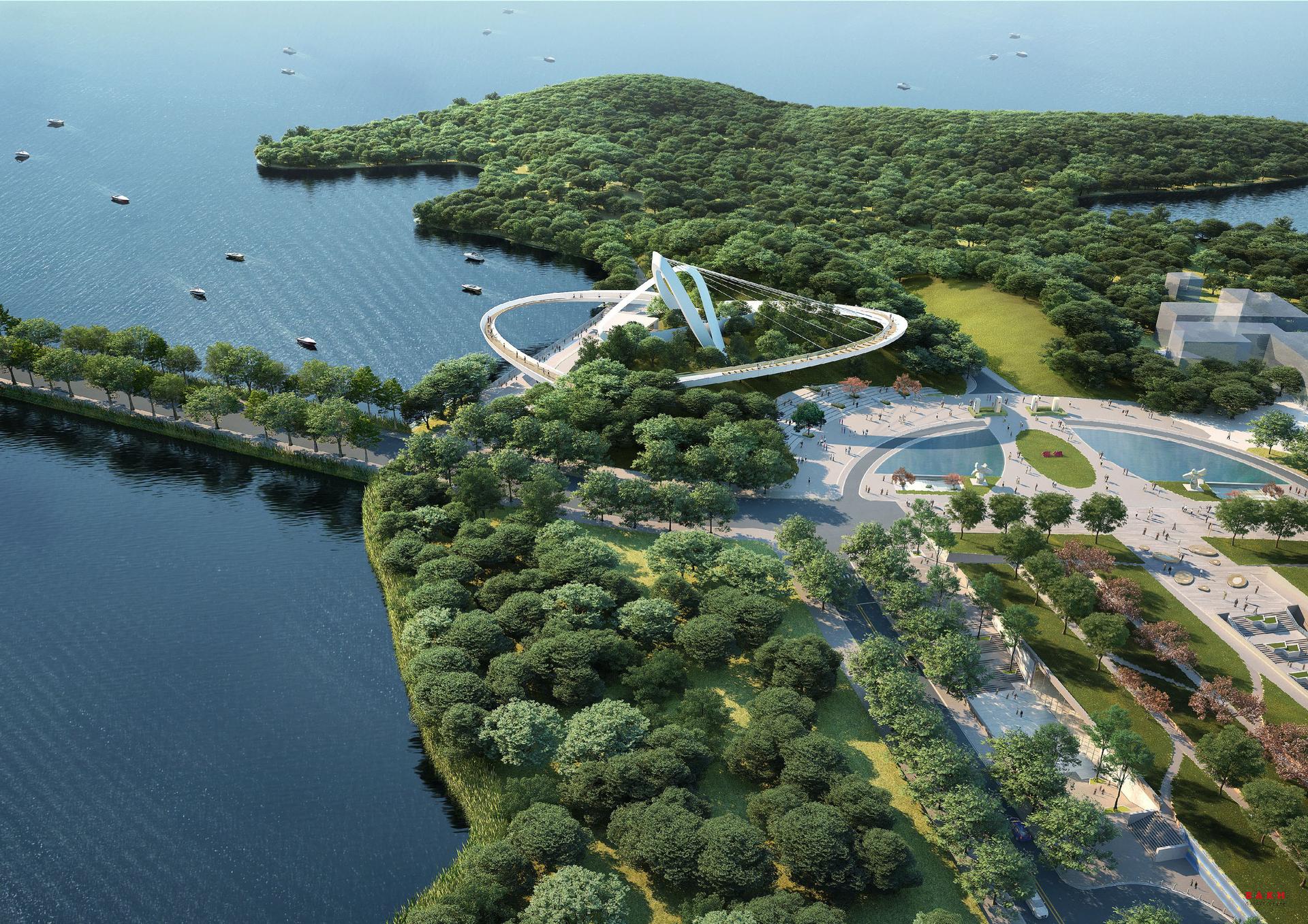 Wuhan East Lake Gateway Landscape Design Project - image 5