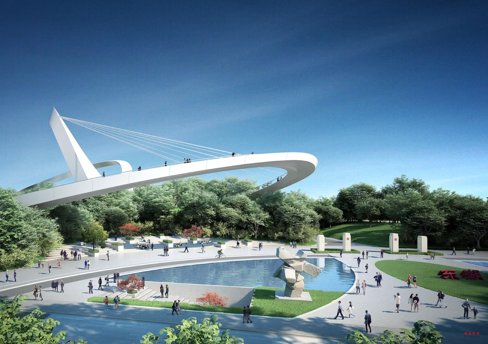 Wuhan East Lake Gateway Landscape Design Project - image 4