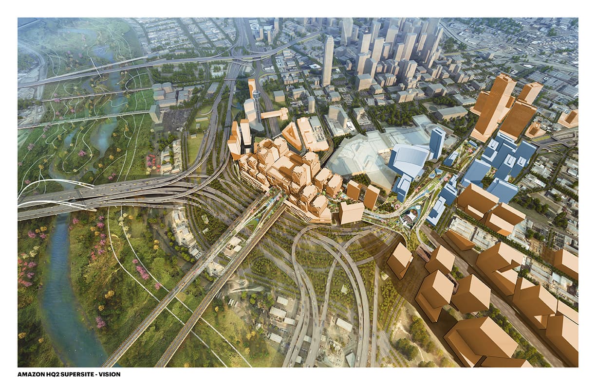 Amazon HQ2 Dallas Supersite - Masterplan - image 12