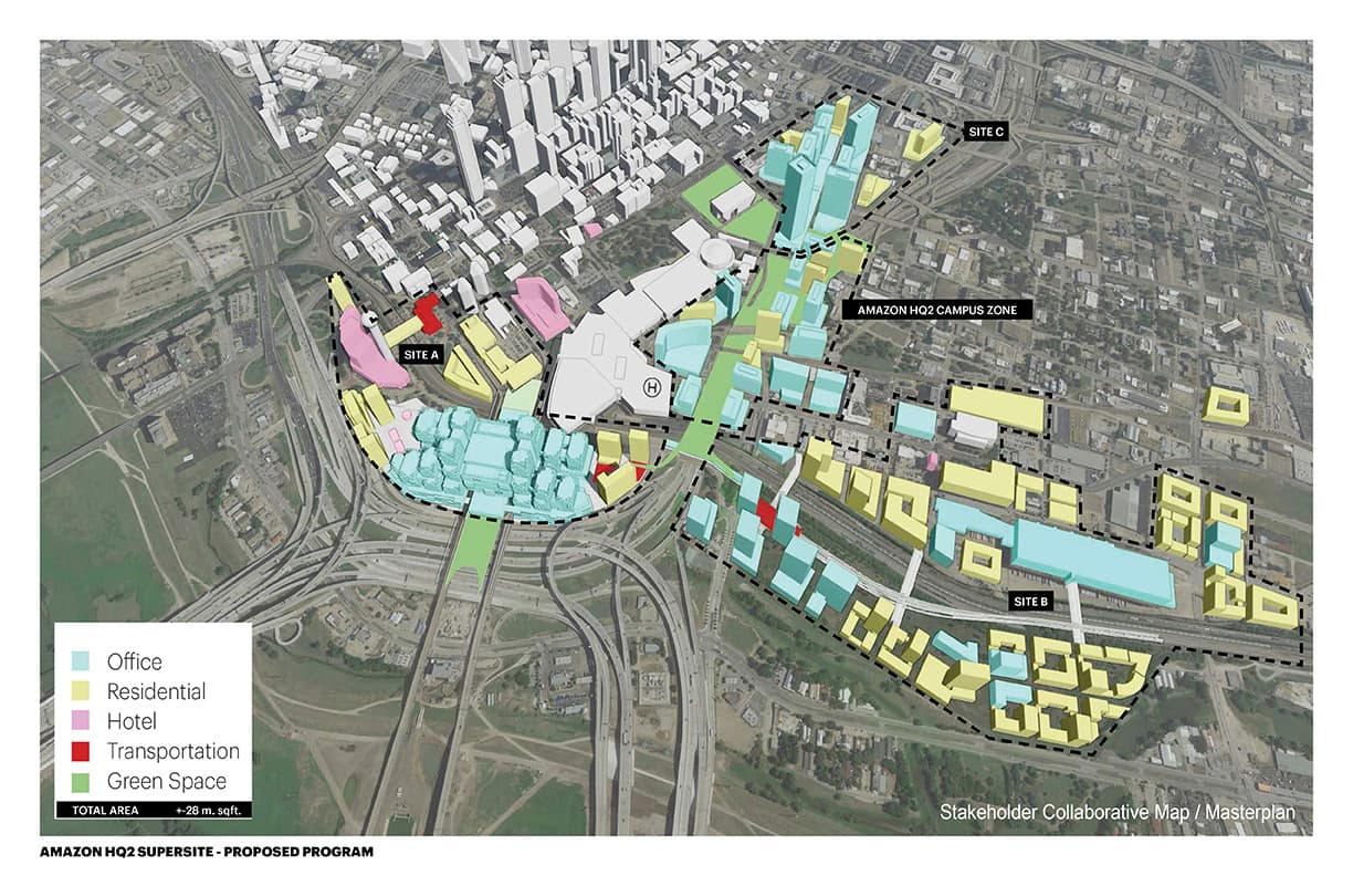 Amazon HQ2 Dallas Supersite - Masterplan - image 10
