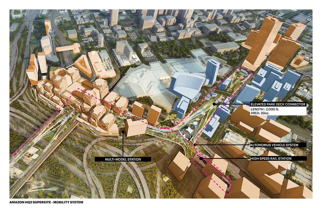 Amazon HQ2 Dallas Supersite - Masterplan - image 9