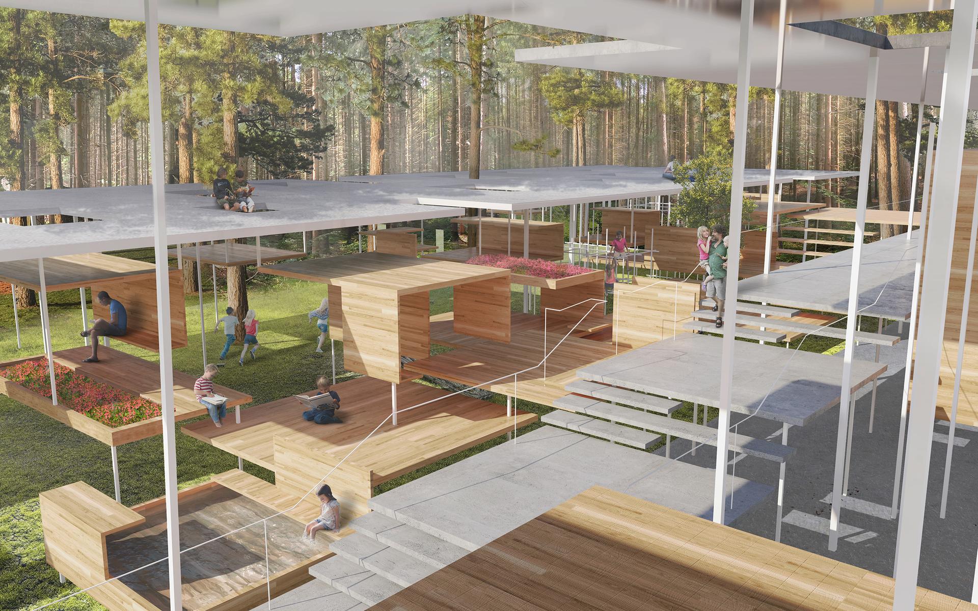 Visitor Center in the Forest - image 3