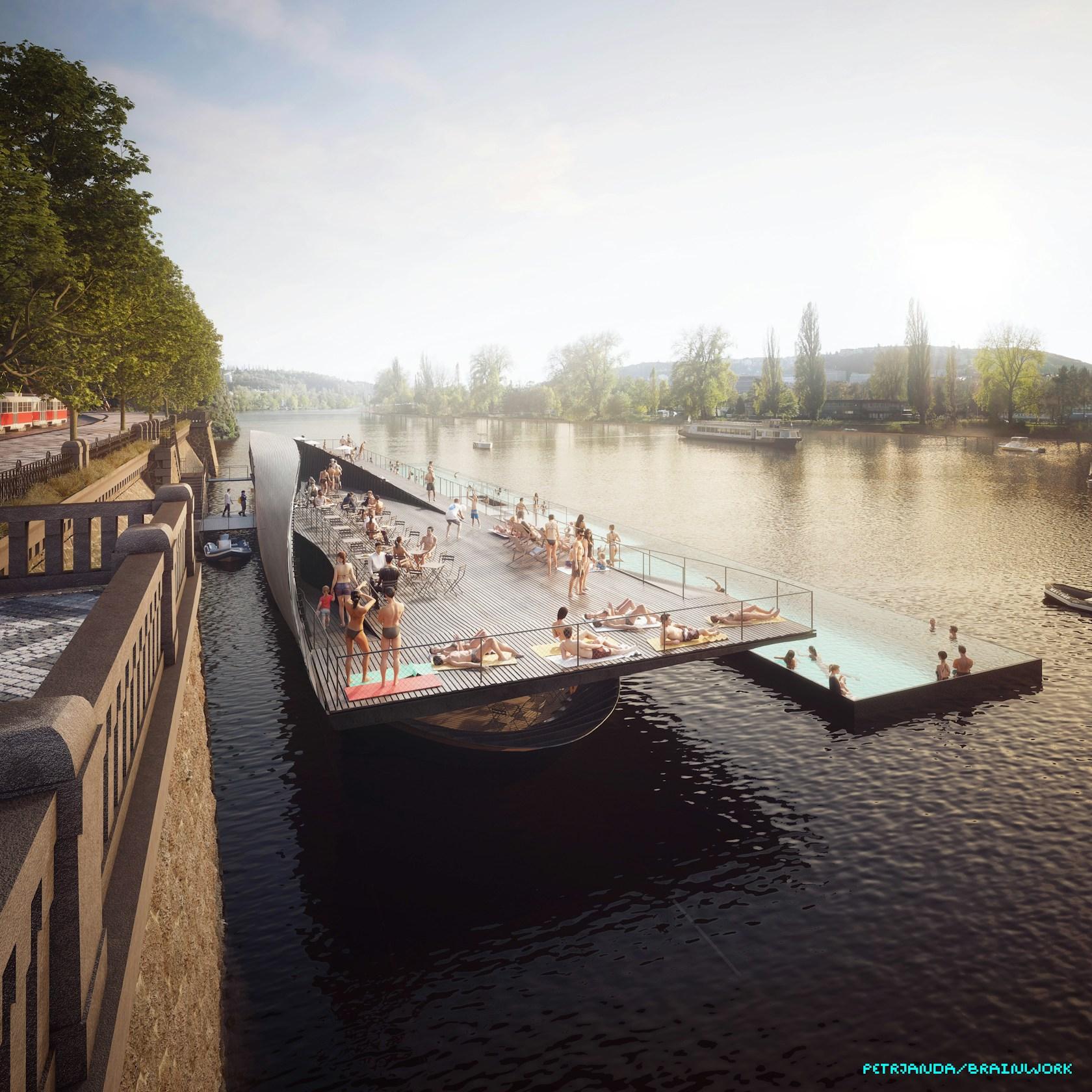 Floating pool for Prague - image 2