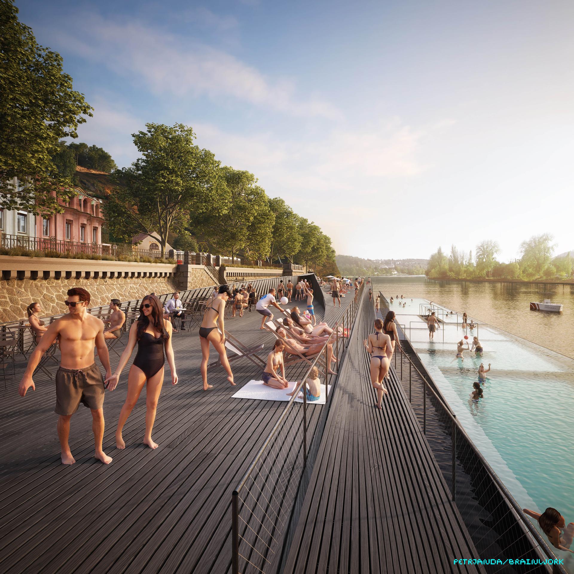 Floating pool for Prague - image 25
