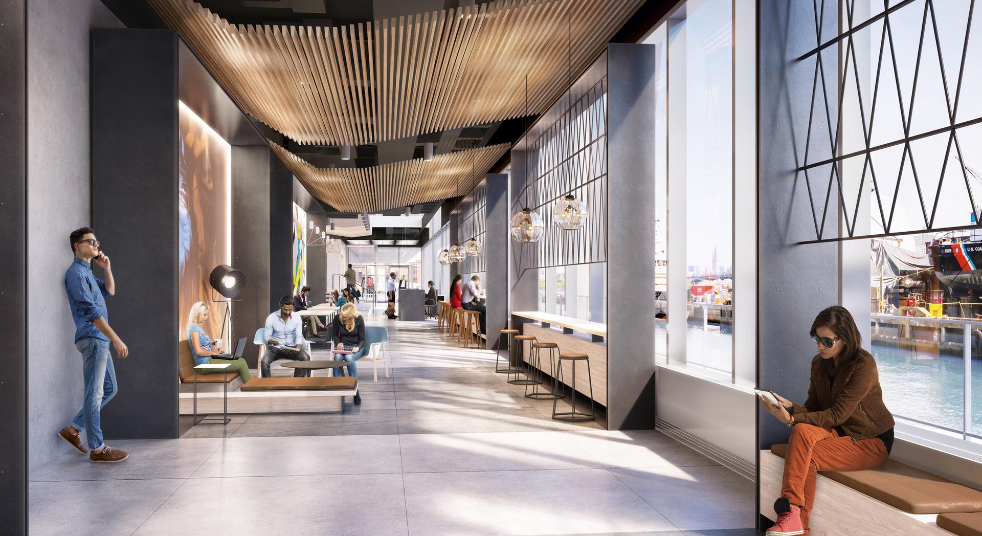 Dock 72 Lobby at Brooklyn Navy Yard - image 16